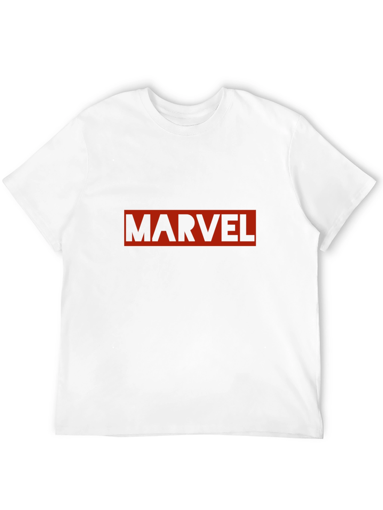Marvel Logo Black T-Shirt for Men