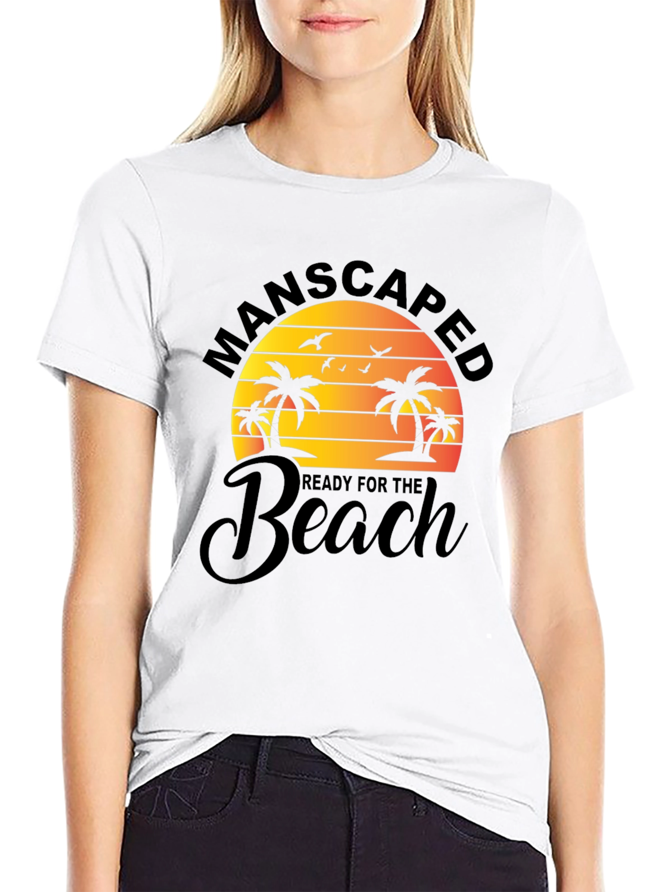 Manscaped Ready for the Beach Graphic Tee