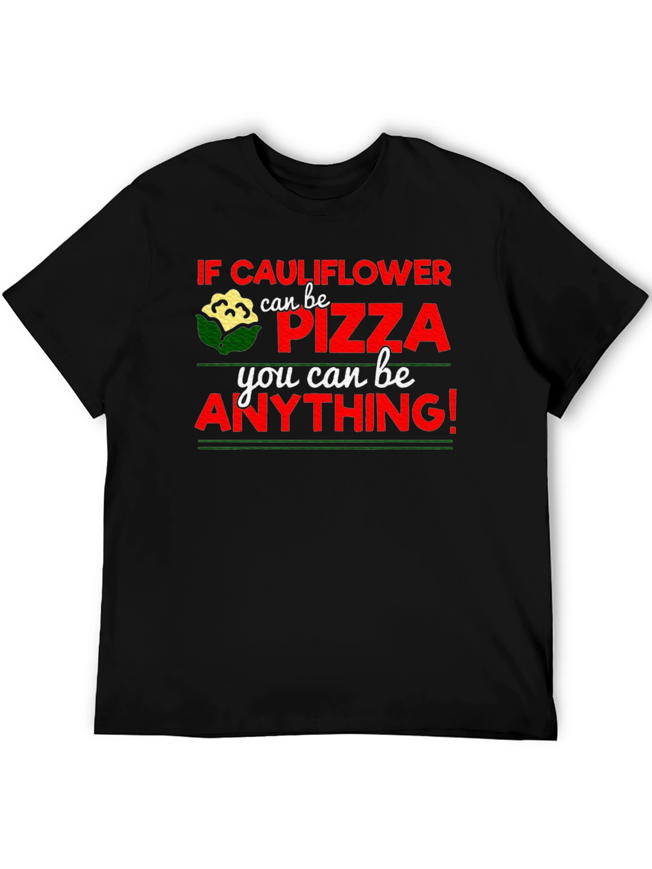 Funny Cauliflower Pizza T-Shirt
