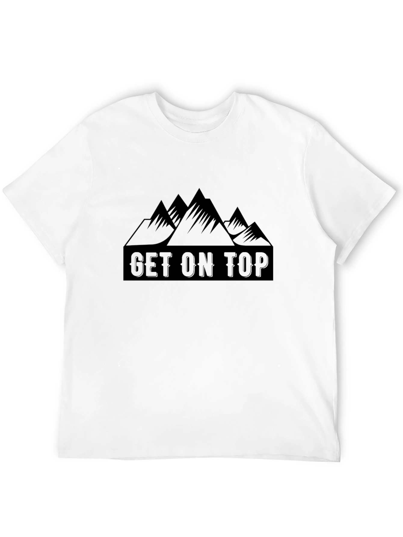 Get On Top Graphic Tee - Mountain Adventure