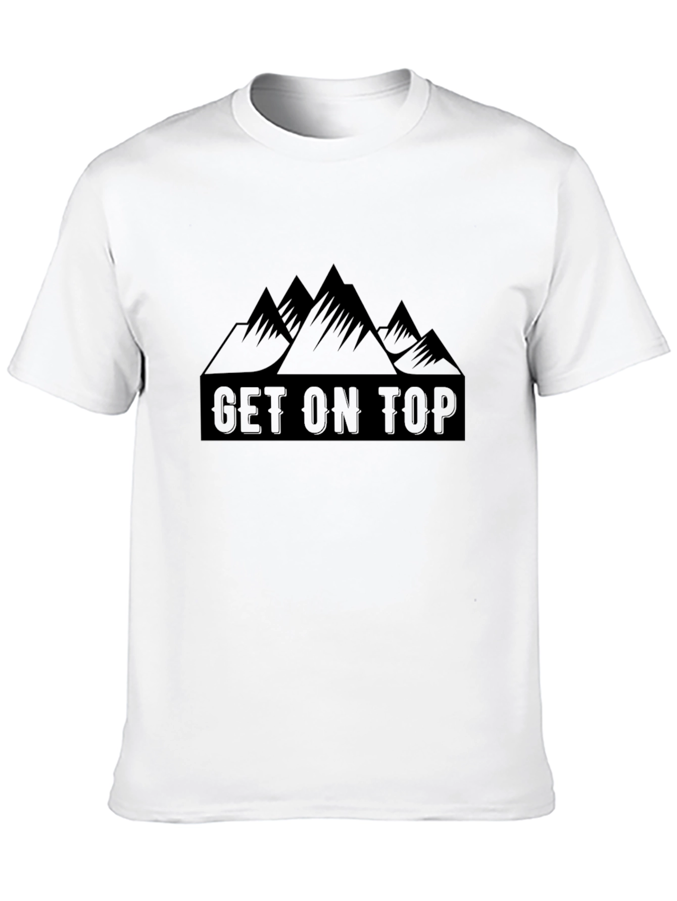 Get On Top Graphic Tee - Mountain Adventure