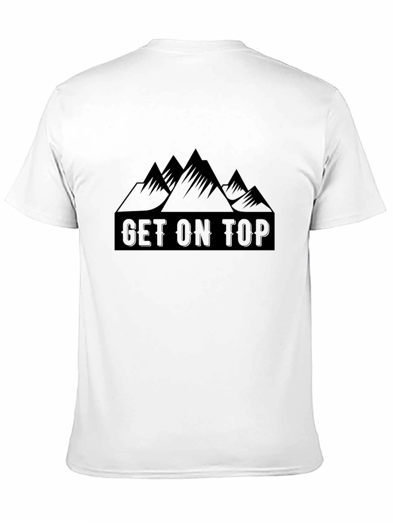 Get On Top Graphic Tee - Mountain Adventure