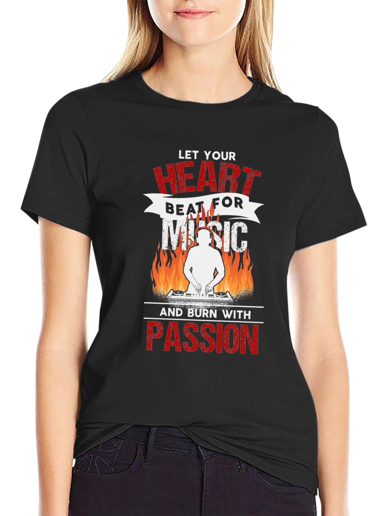Heart Beat Music Passion T-Shirt