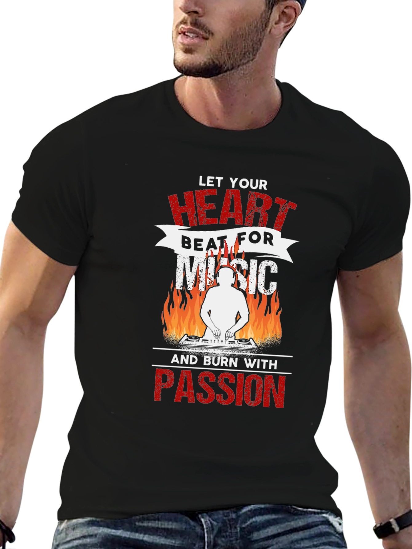 Heart Beat Music Passion T-Shirt