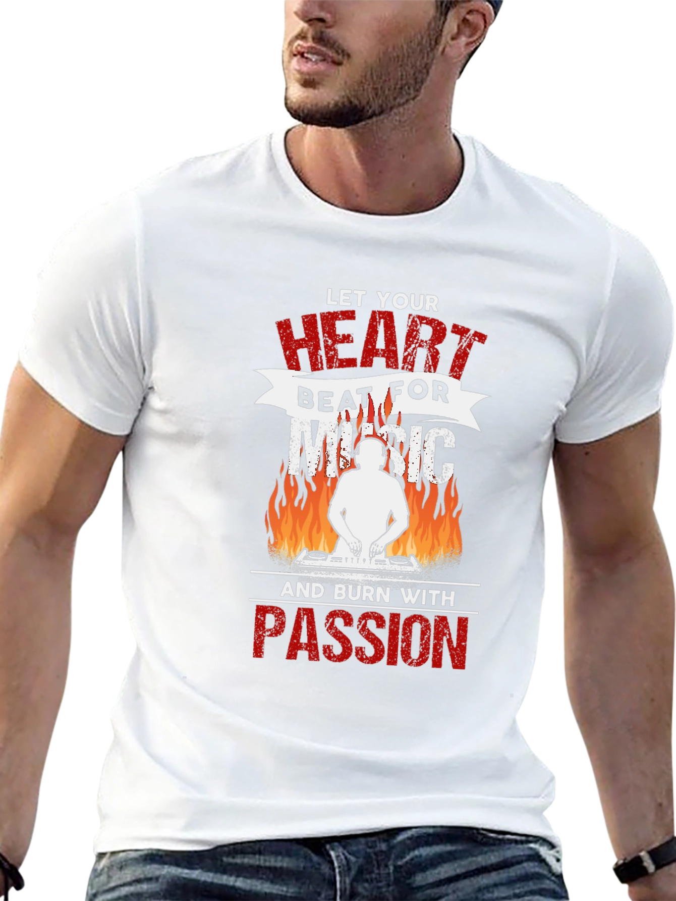 Heart Beat Music Passion T-Shirt