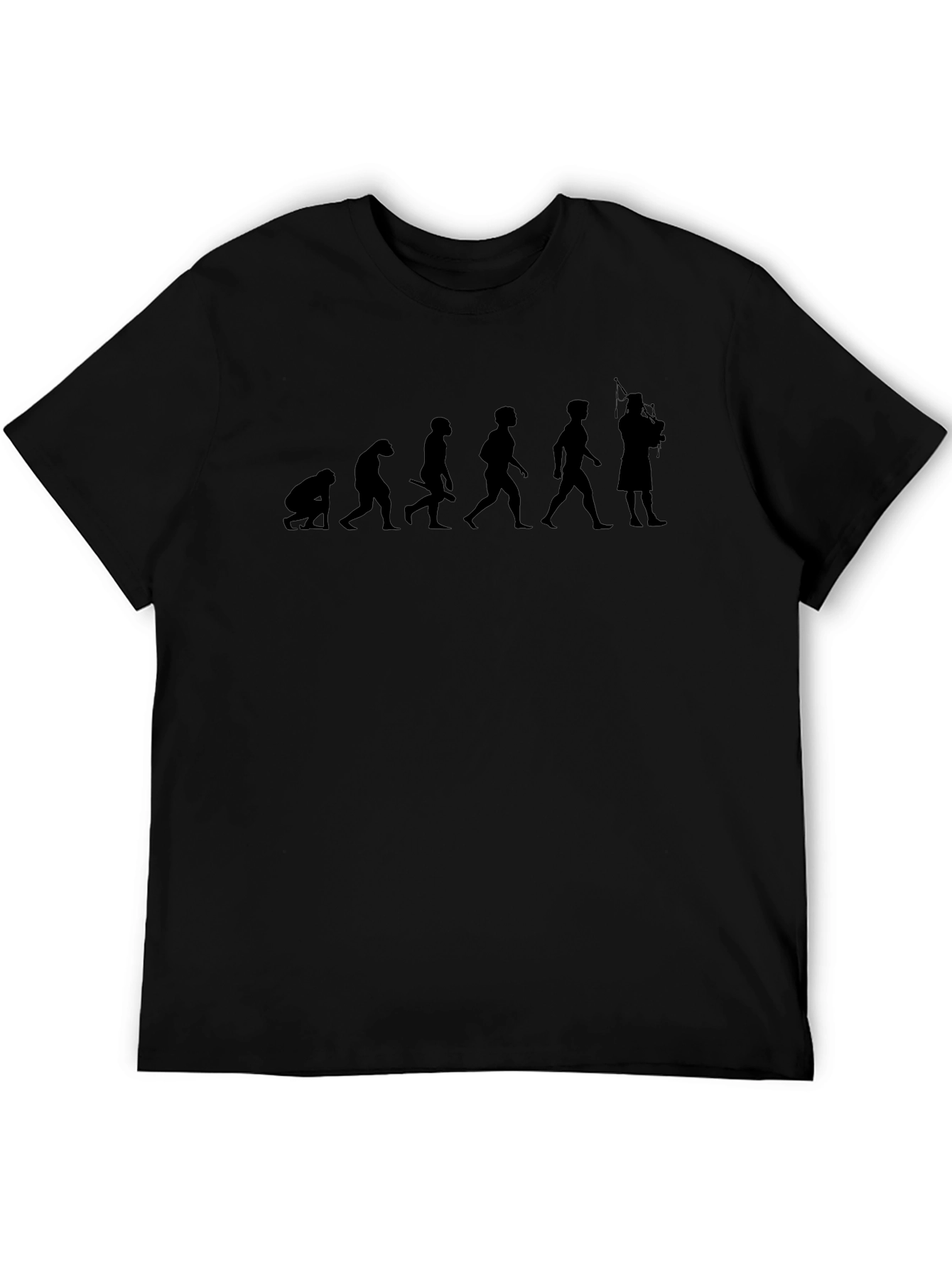 Evolution Bagpiper Graphic T-Shirt