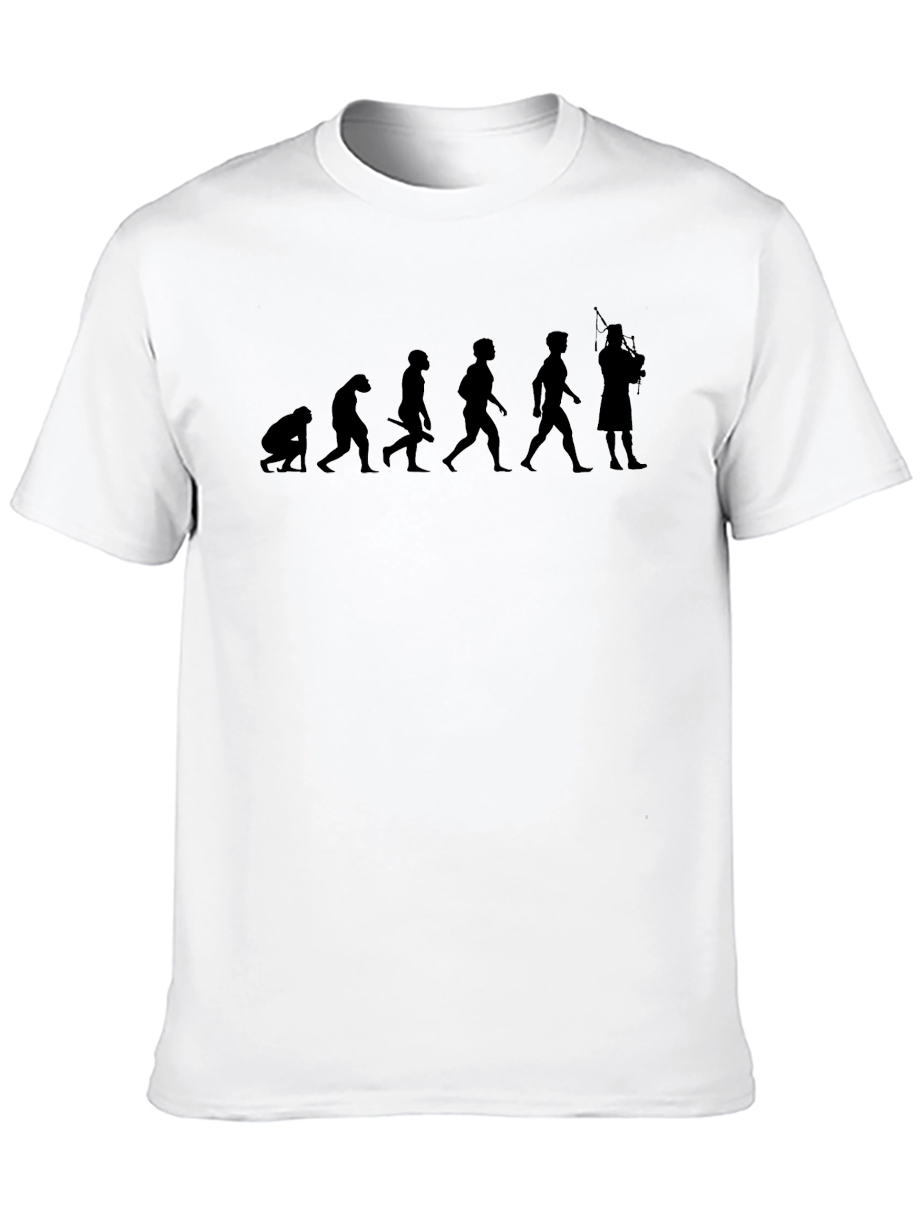 Evolution Bagpiper Graphic T-Shirt