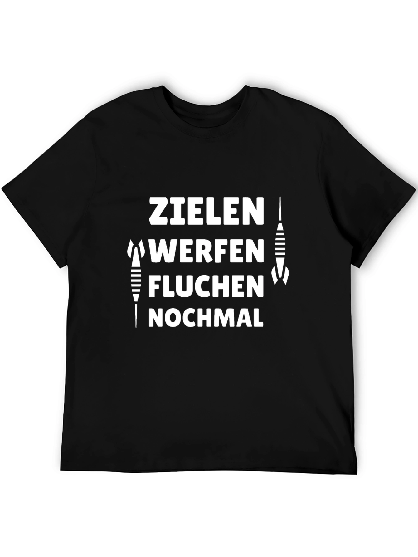 Ziel Darts T-Shirt - Throw Curse Repeat!