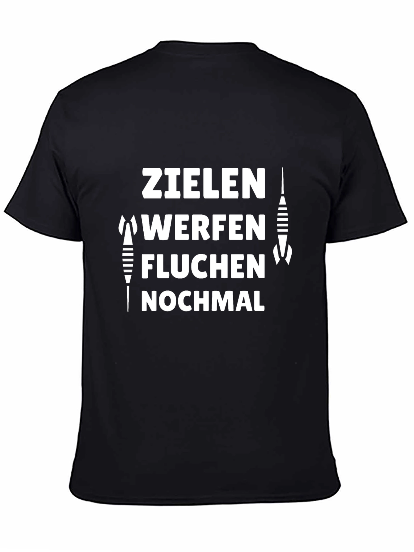 Ziel Darts T-Shirt - Throw Curse Repeat!
