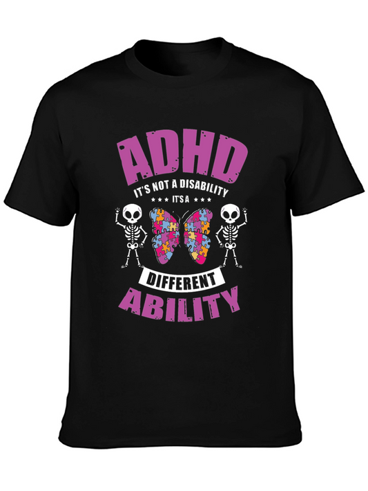 ADHD Different Ability Graphic T-Shirt