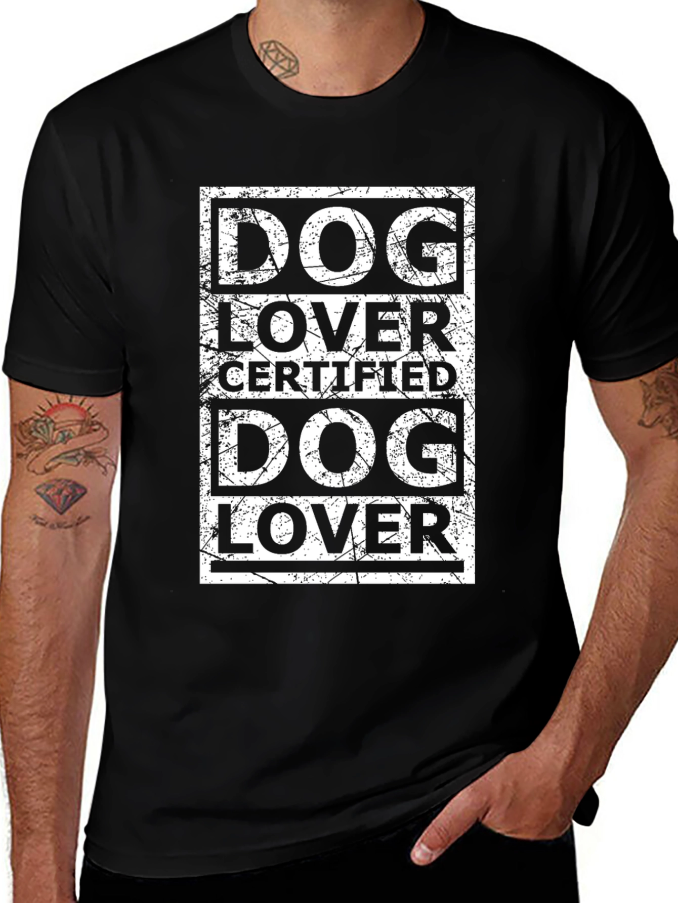 Dog Lover Certified Graphic Tee