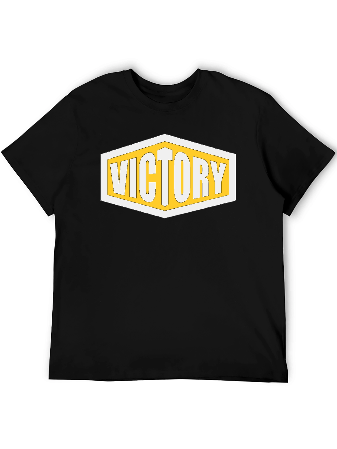 Victory Graphic Tee - Black Cotton Blend