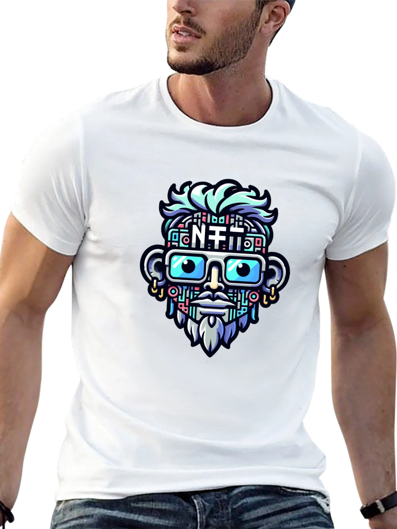 NFT Crypto Art T-Shirt - Unique Design