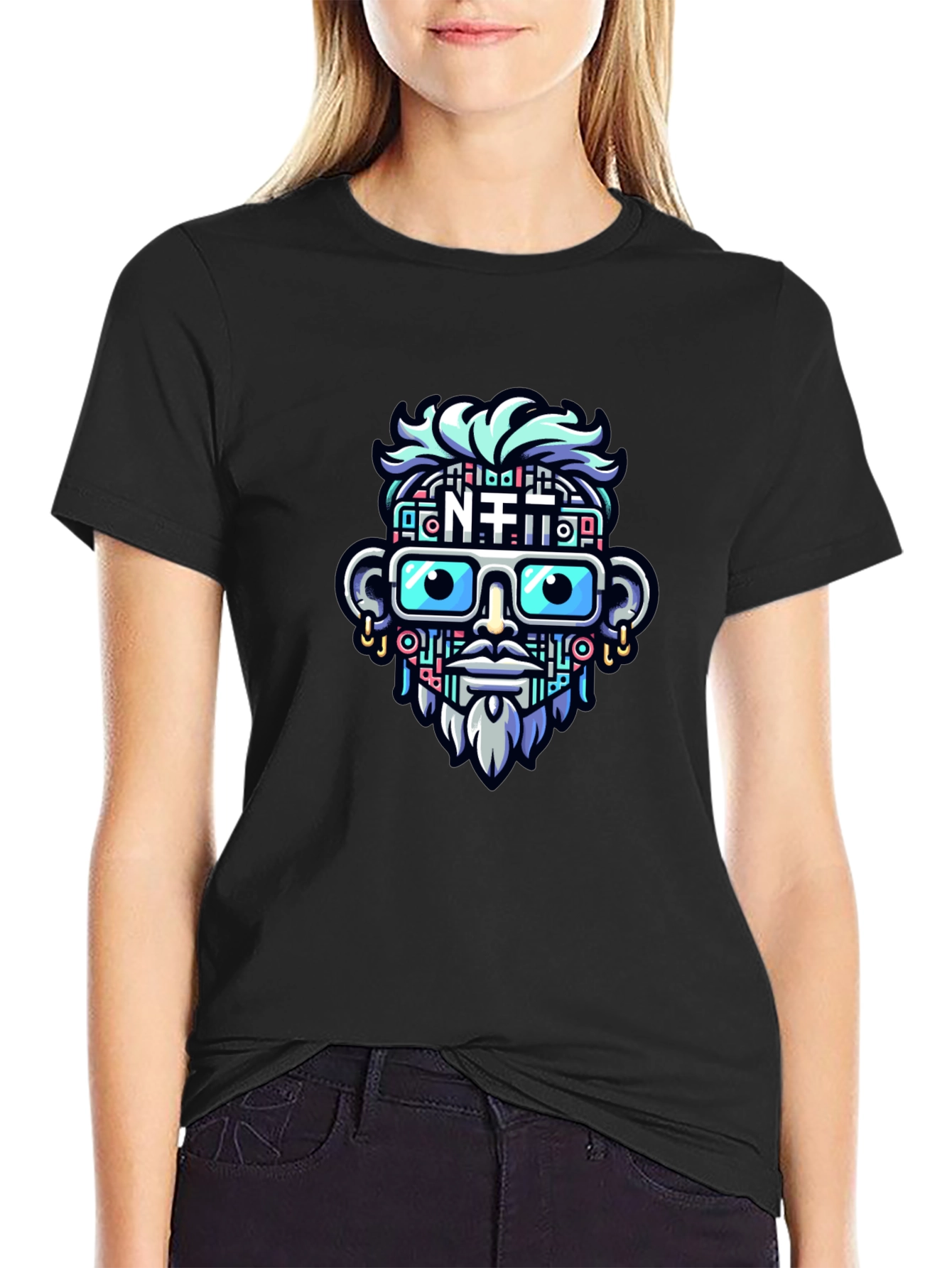 NFT Crypto Art T-Shirt - Unique Design