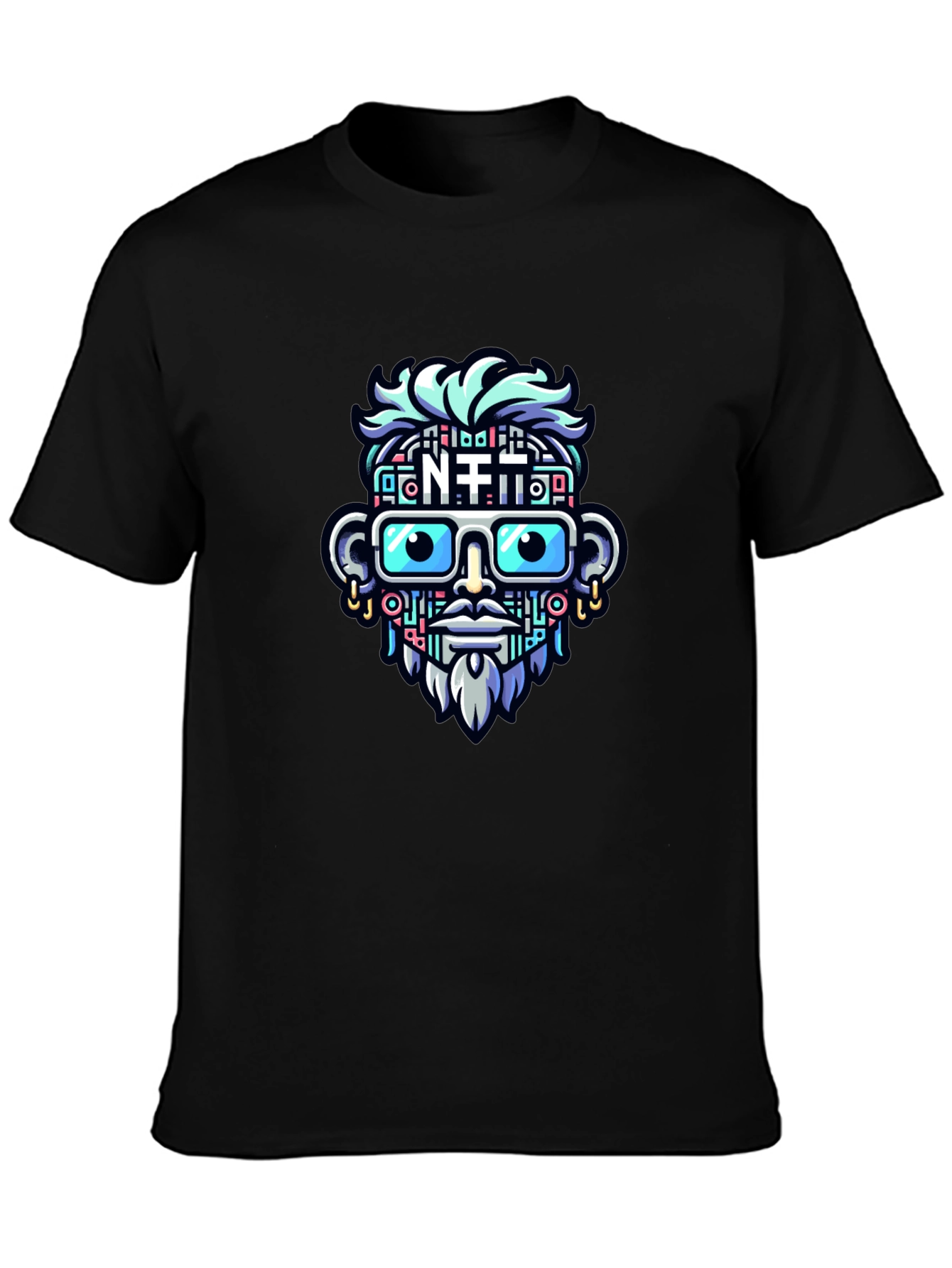 NFT Crypto Art T-Shirt - Unique Design