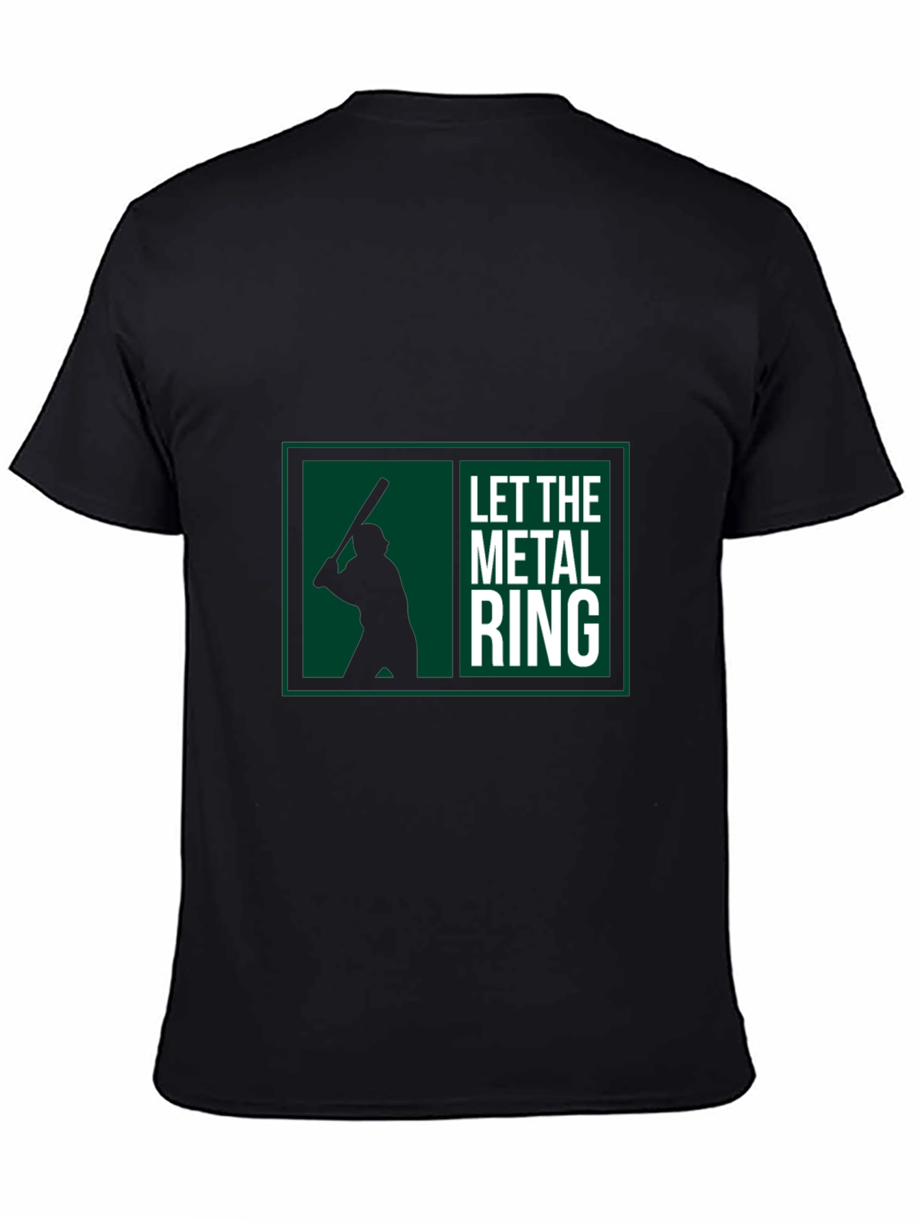 Let the Metal Ring Baseball Graphic Tee