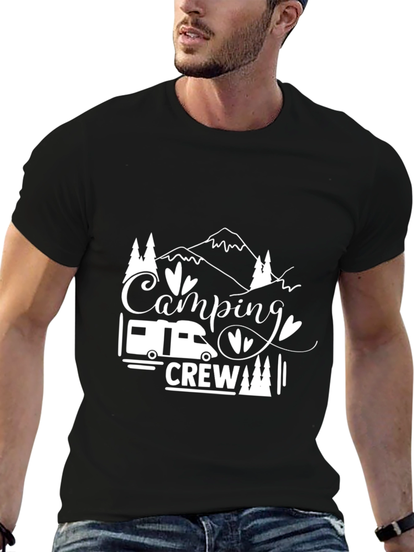 Camping Crew Graphic Tee