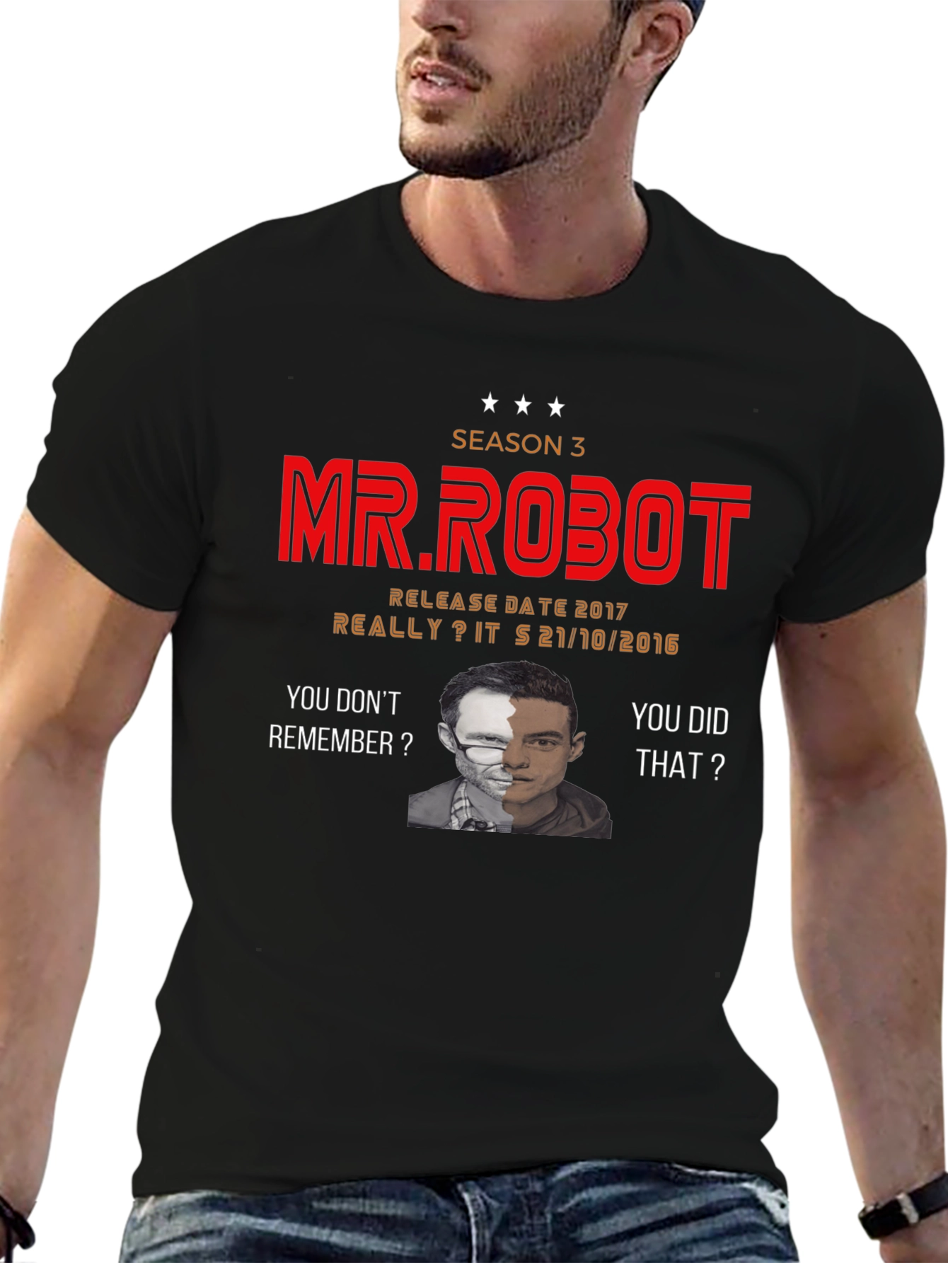 Mr. Robot Season 3 Graphic T-Shirt