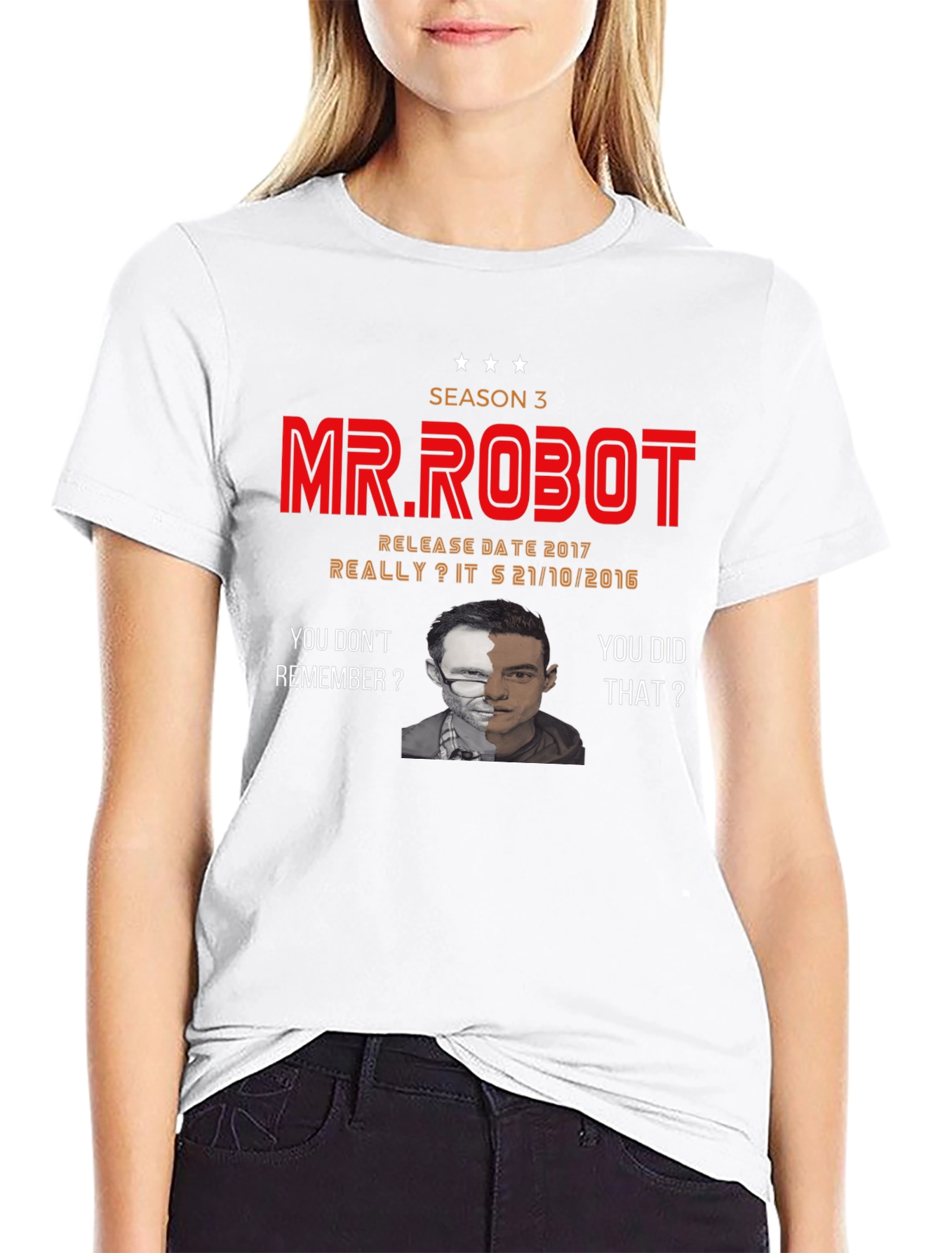Mr. Robot Season 3 Graphic T-Shirt