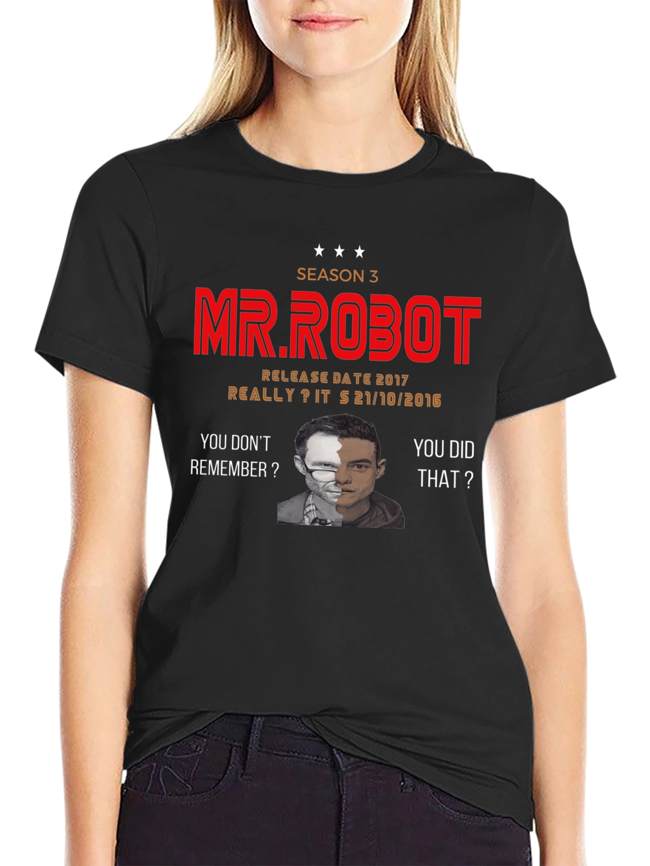 Mr. Robot Season 3 Graphic T-Shirt