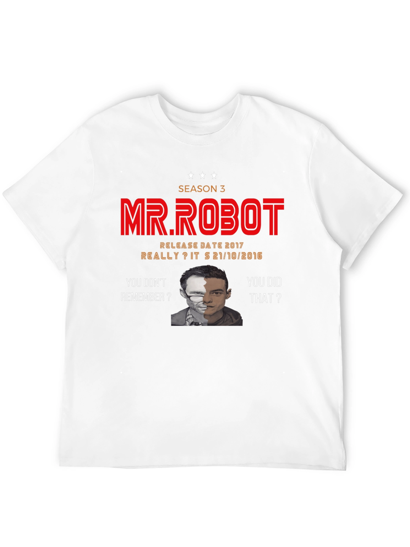 Mr. Robot Season 3 Graphic T-Shirt
