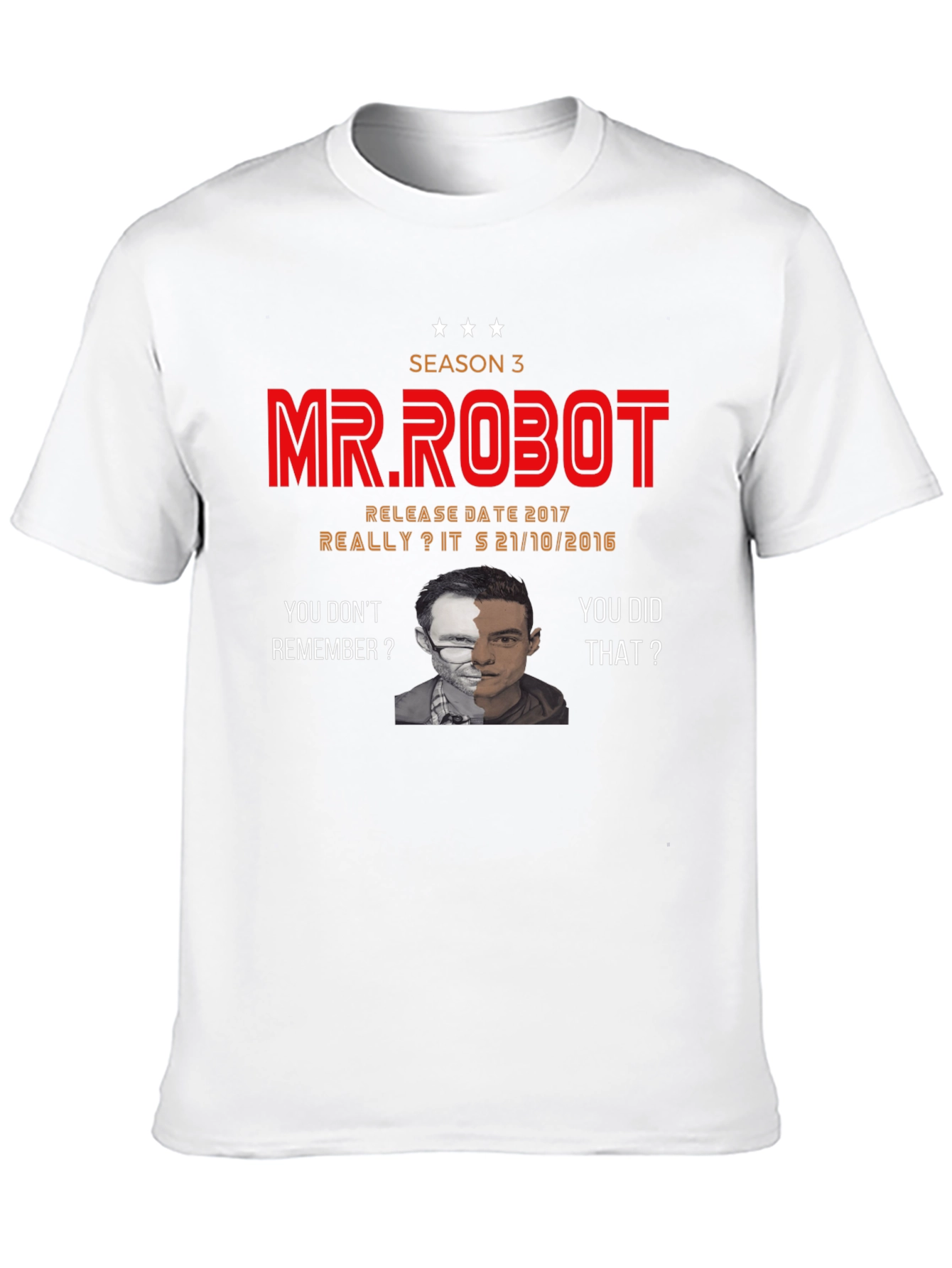 Mr. Robot Season 3 Graphic T-Shirt