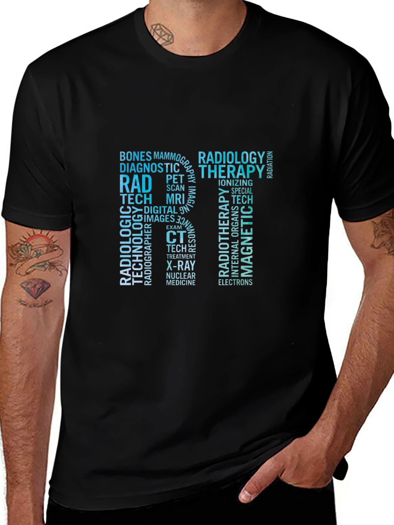 Radiology Word Art T-Shirt