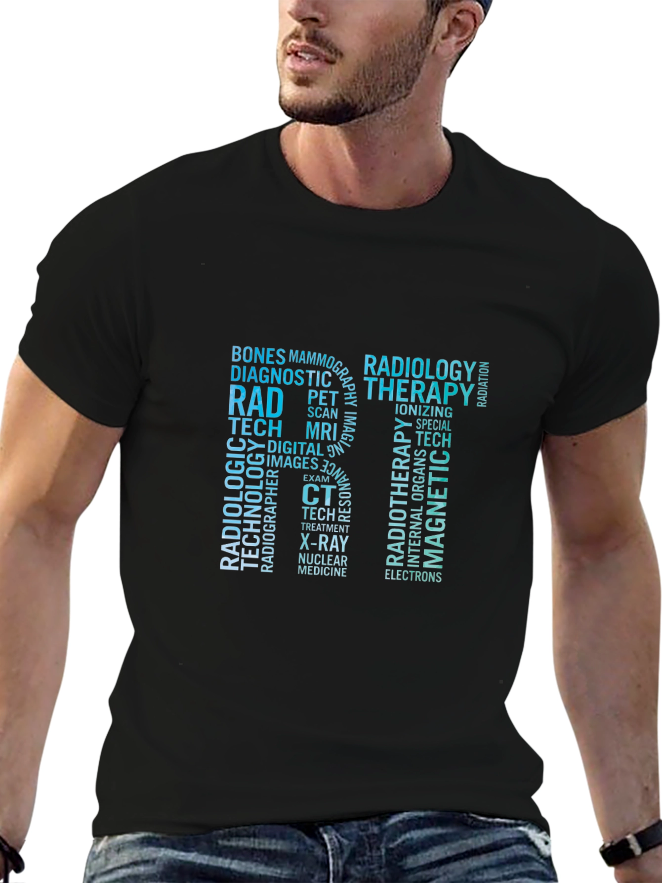 Radiology Word Art T-Shirt