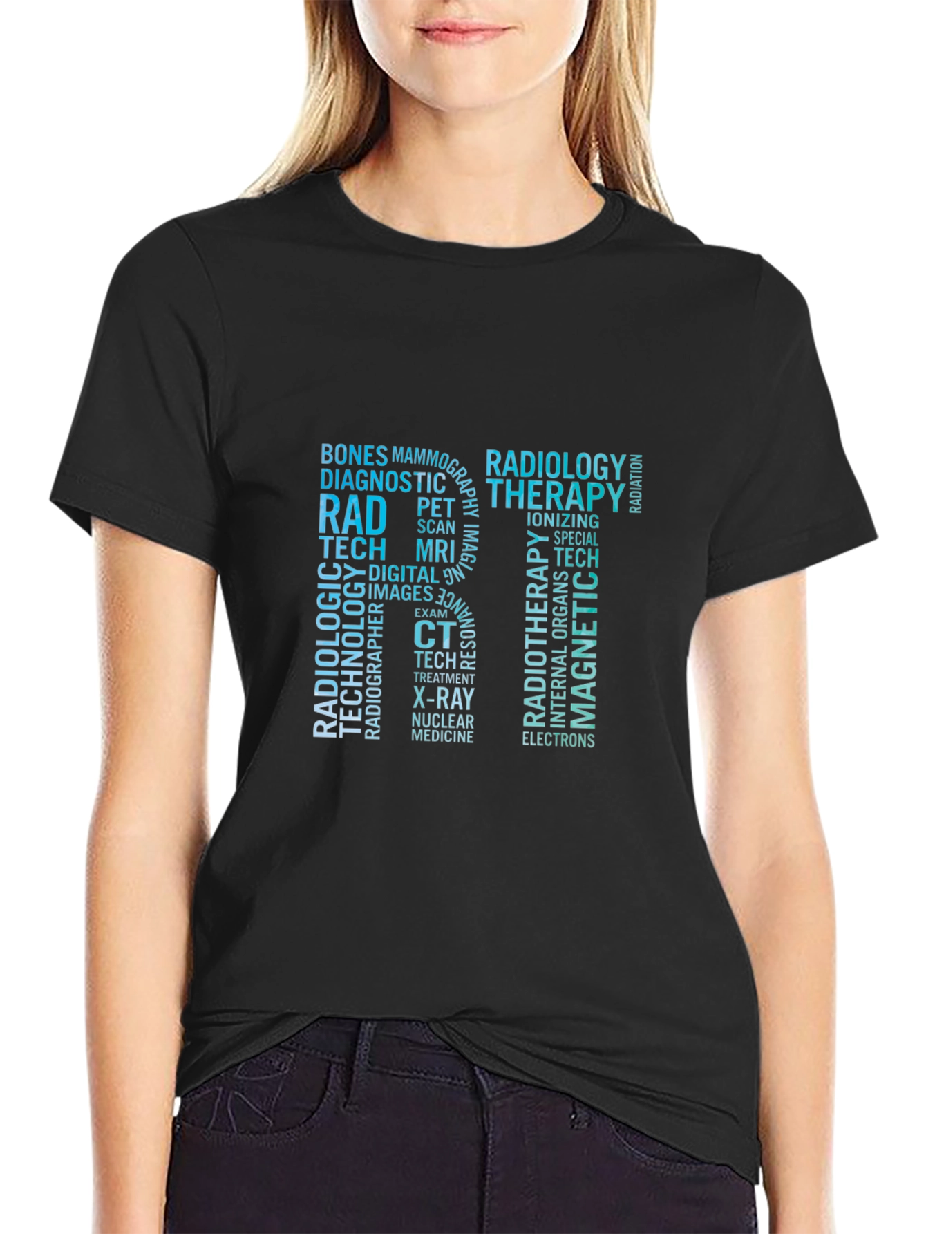 Radiology Word Art T-Shirt