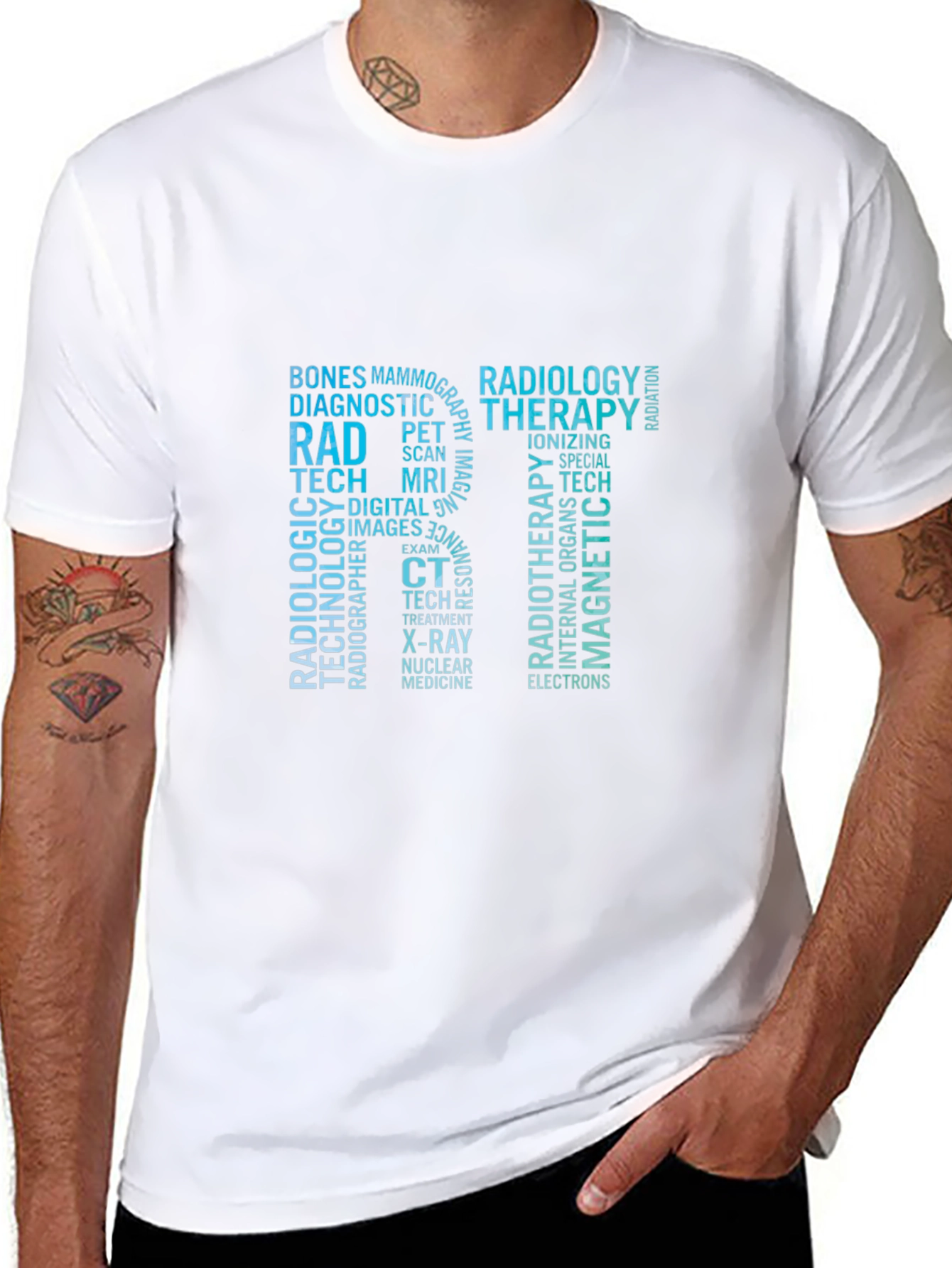 Radiology Word Art T-Shirt