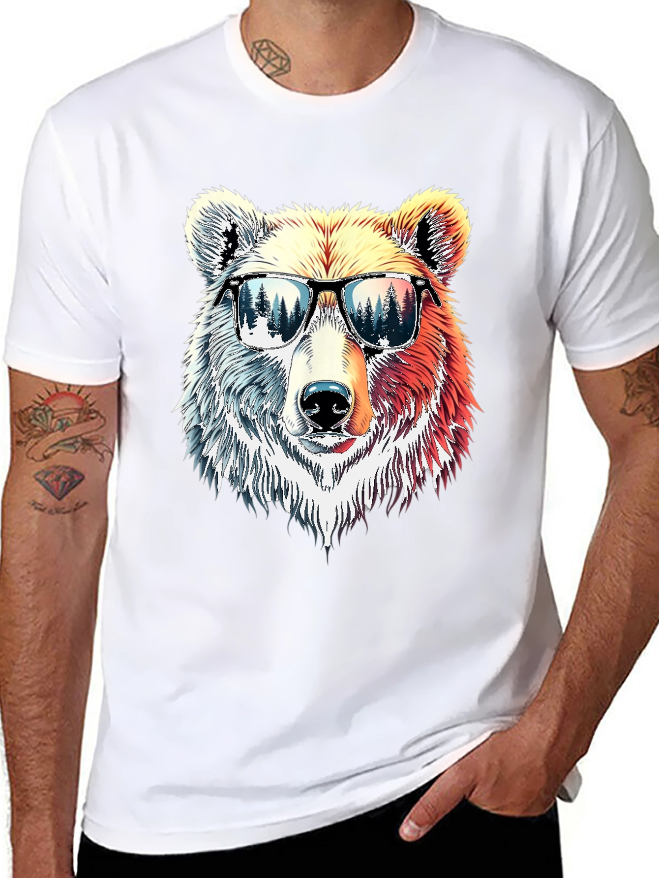 Cool Bear Graphic T-Shirt