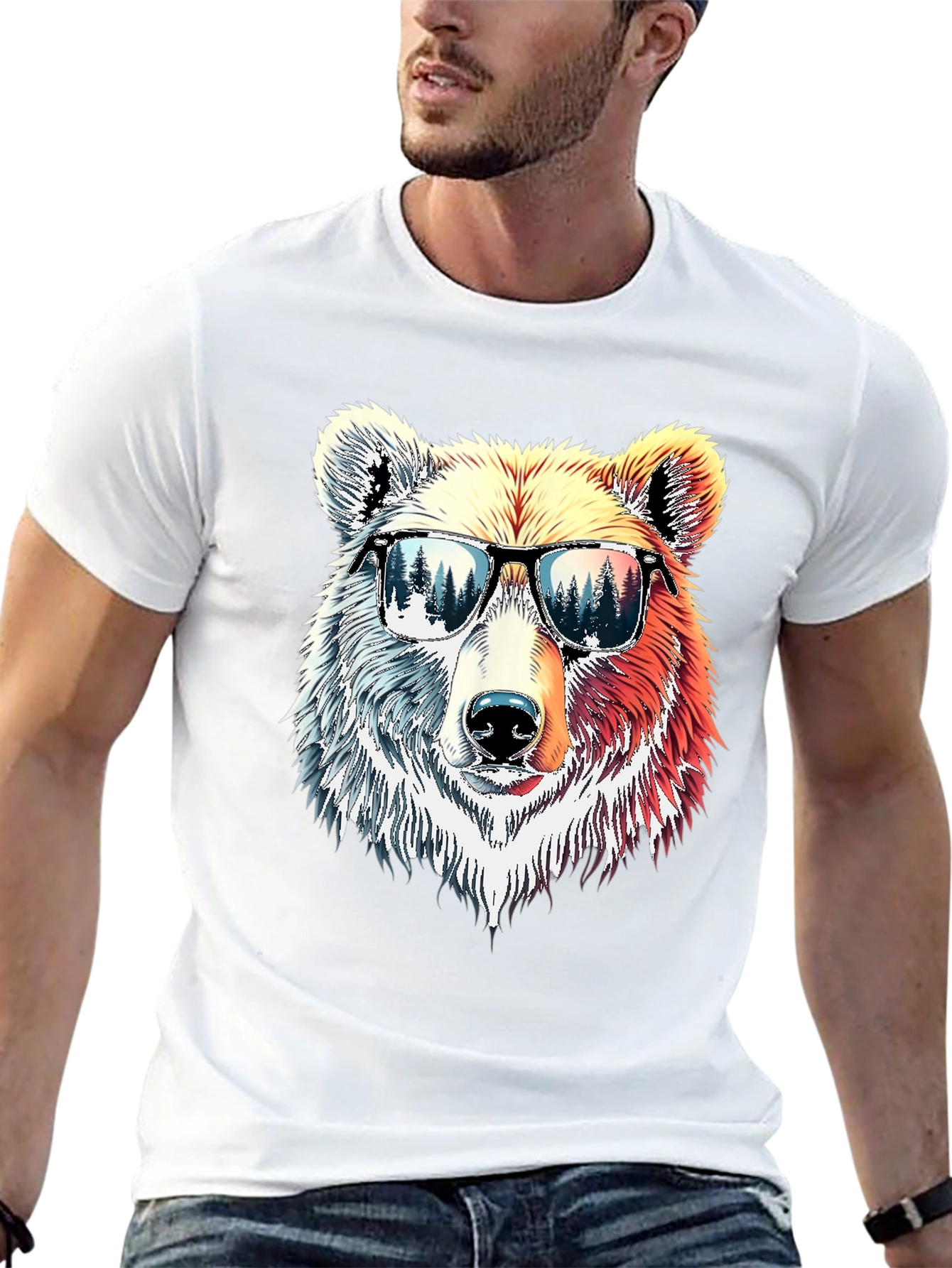 Cool Bear Graphic T-Shirt