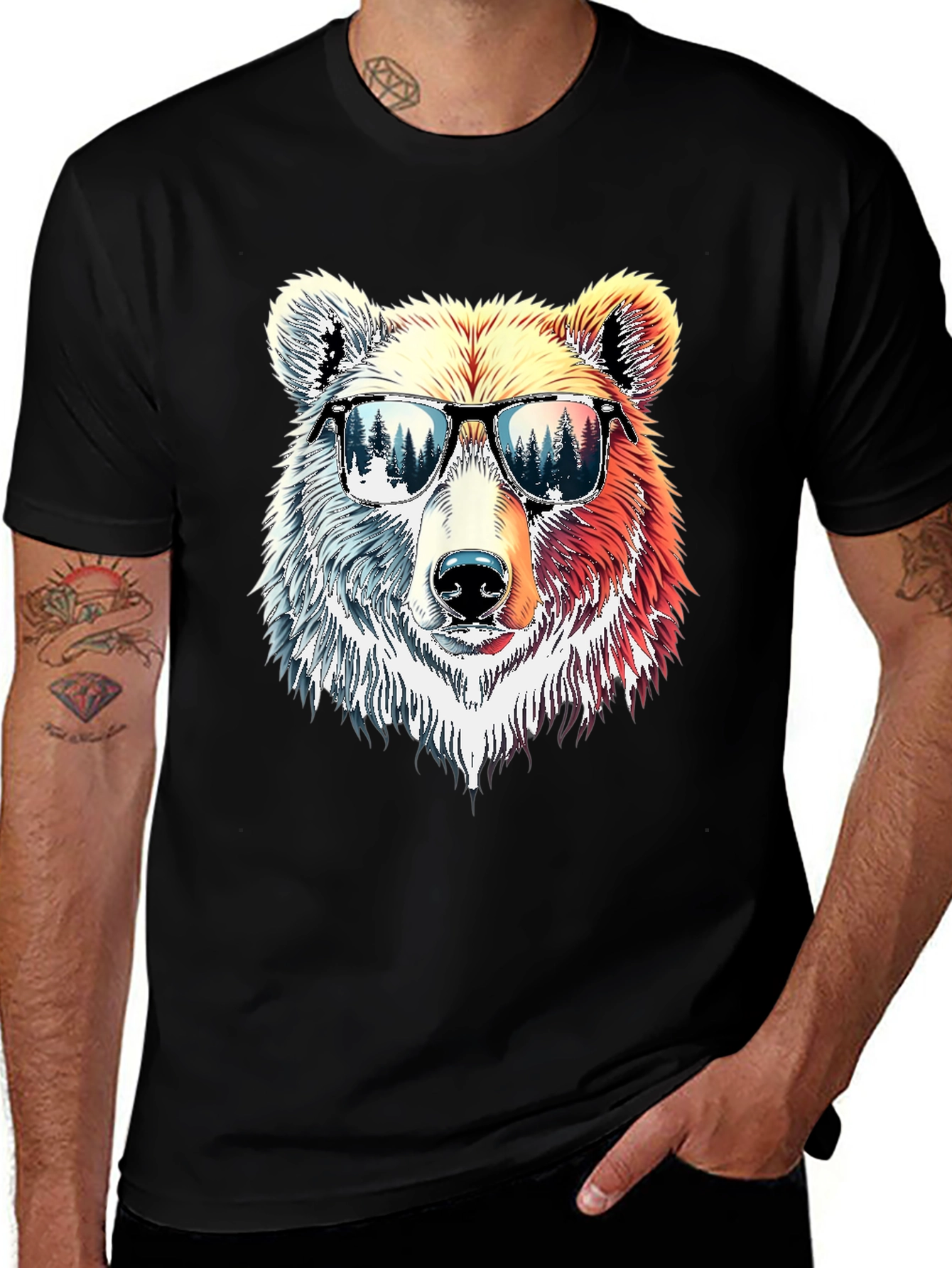 Cool Bear Graphic T-Shirt