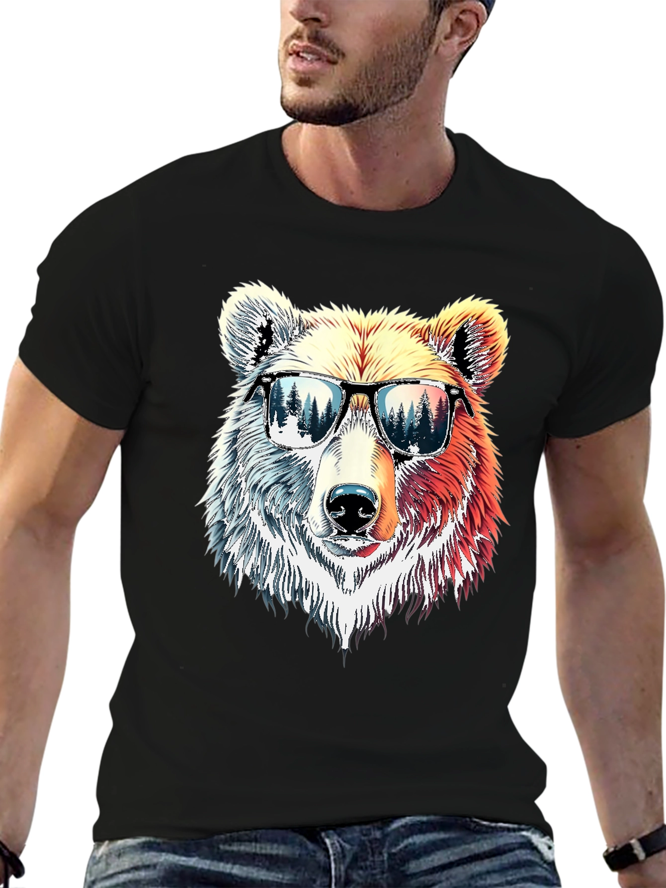 Cool Bear Graphic T-Shirt