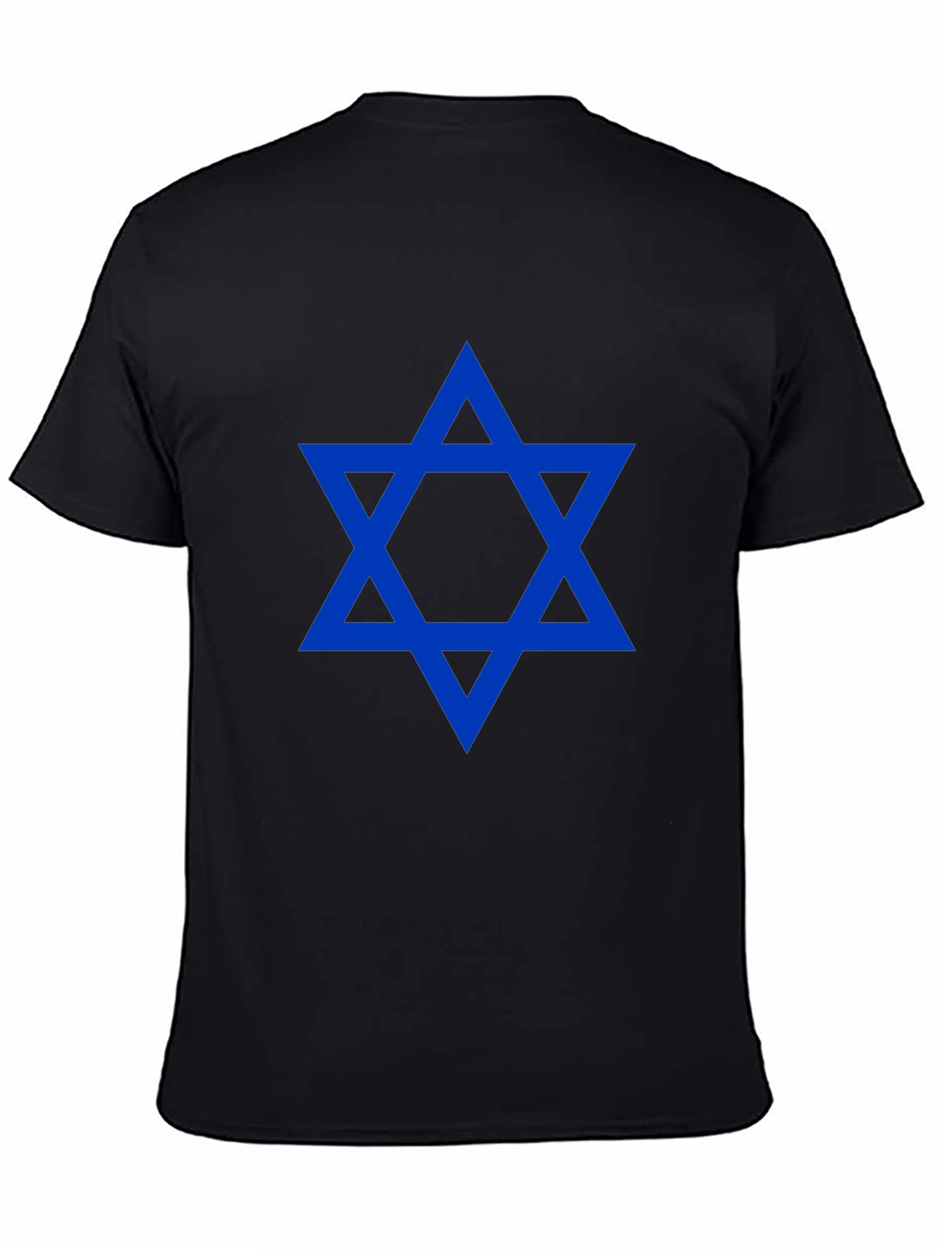 Star of David T-Shirt - Black Jewish Pride Tee
