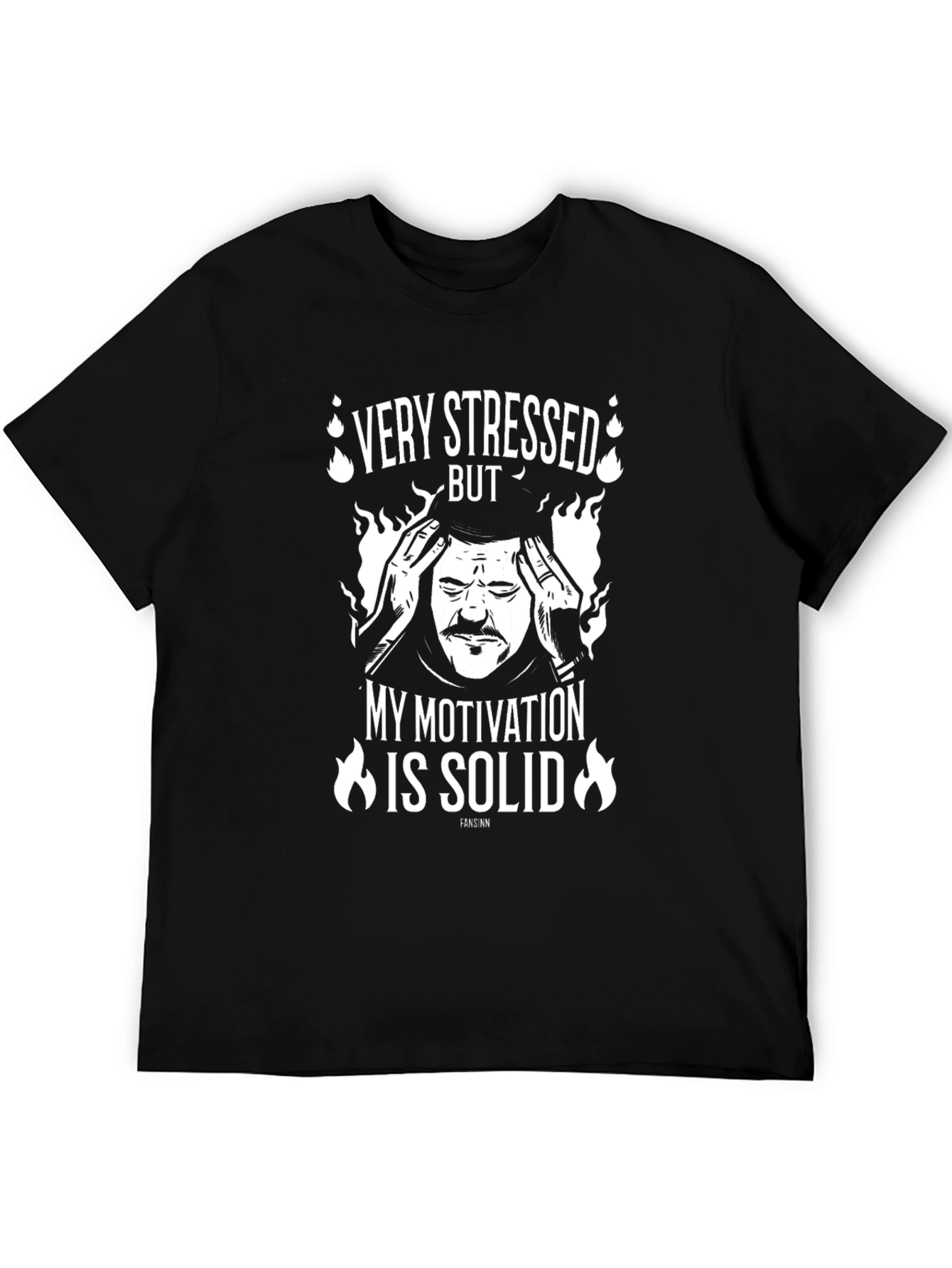 Stressed But Solid Motivation Graphic Tee