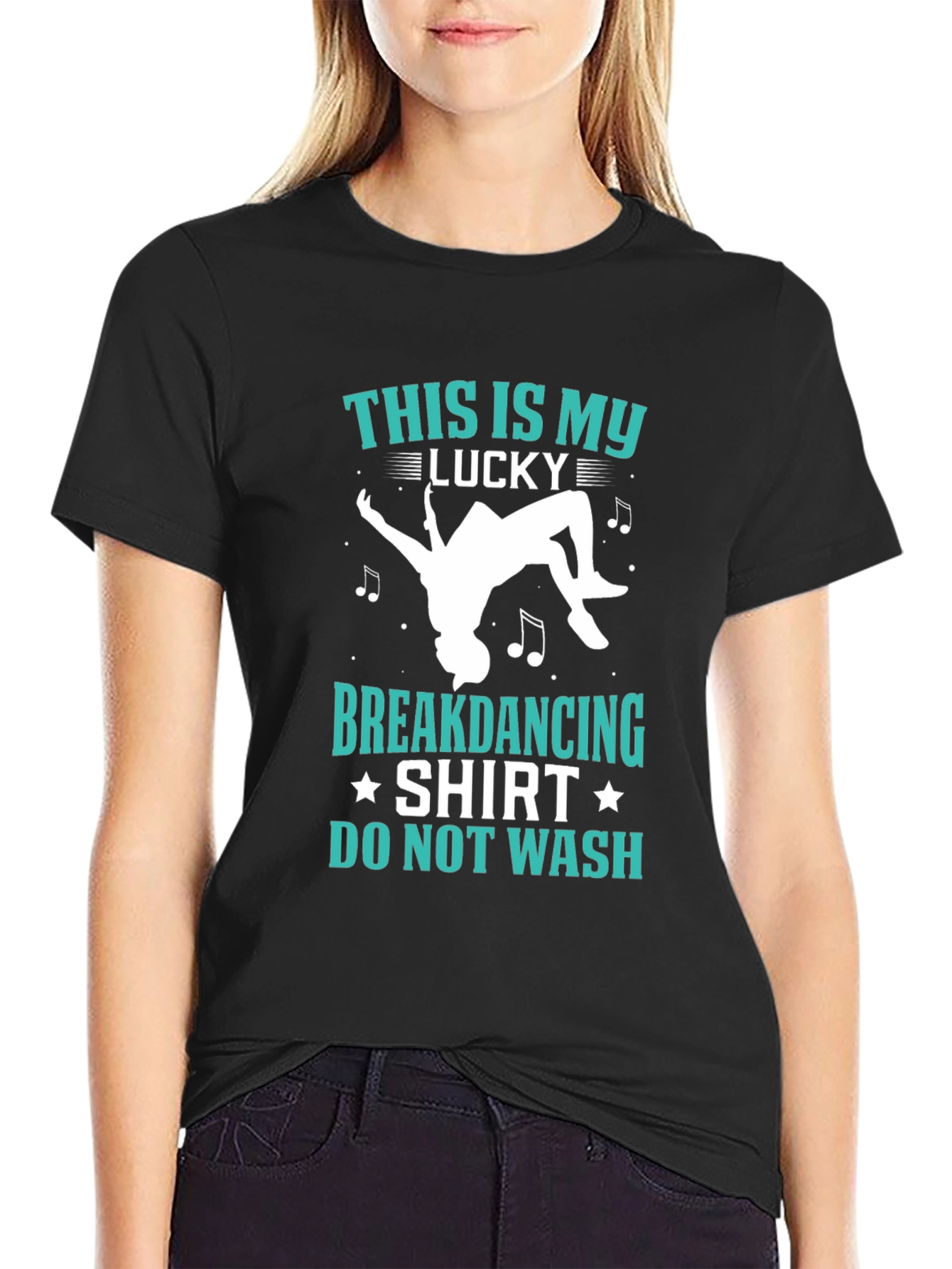 Lucky Breakdancing Shirt - Do Not Wash T-Shirt