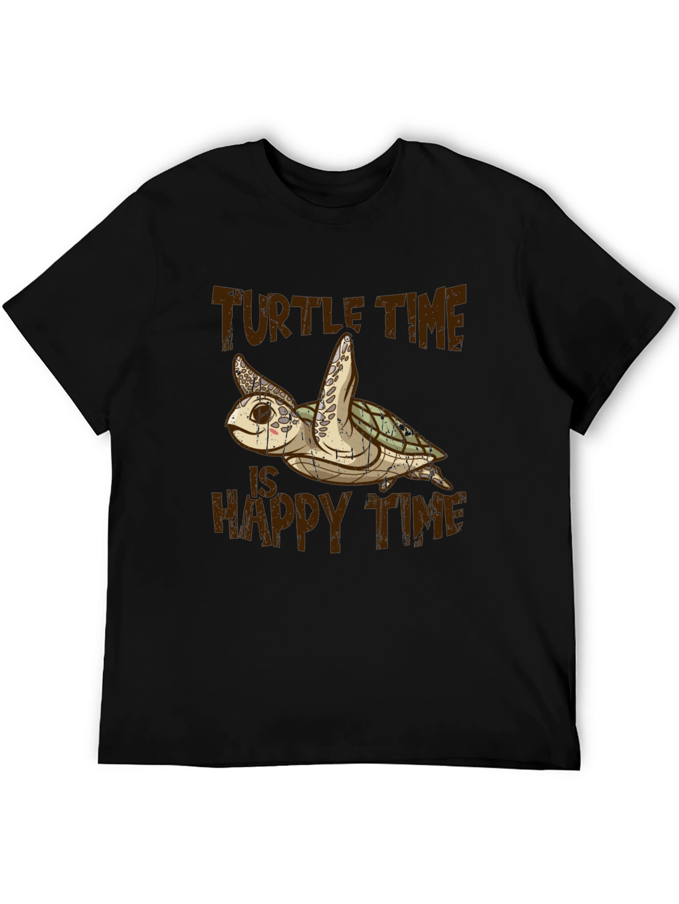 Turtle Time Happy Time Graphic Tee