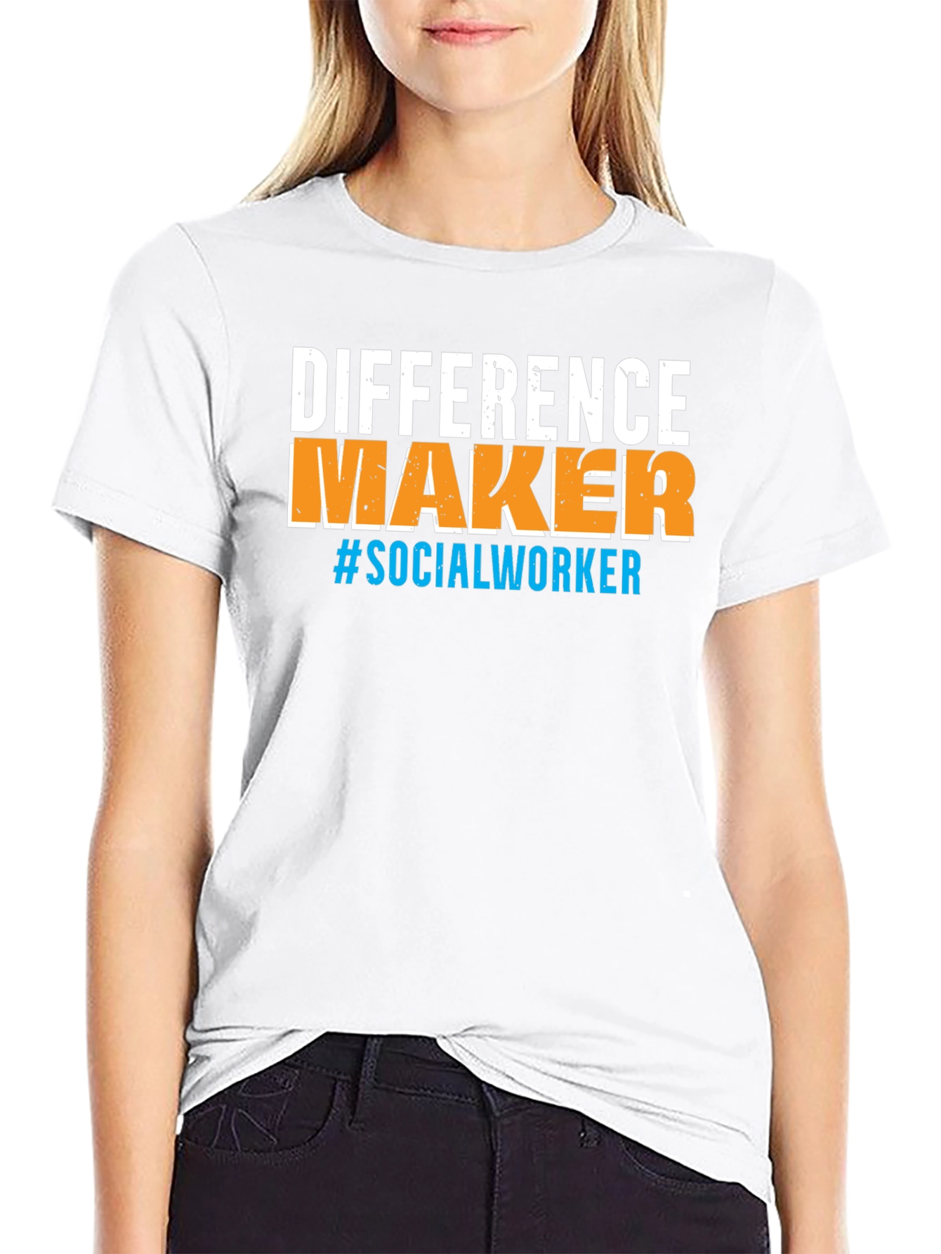 Difference Maker Social Worker T-Shirt