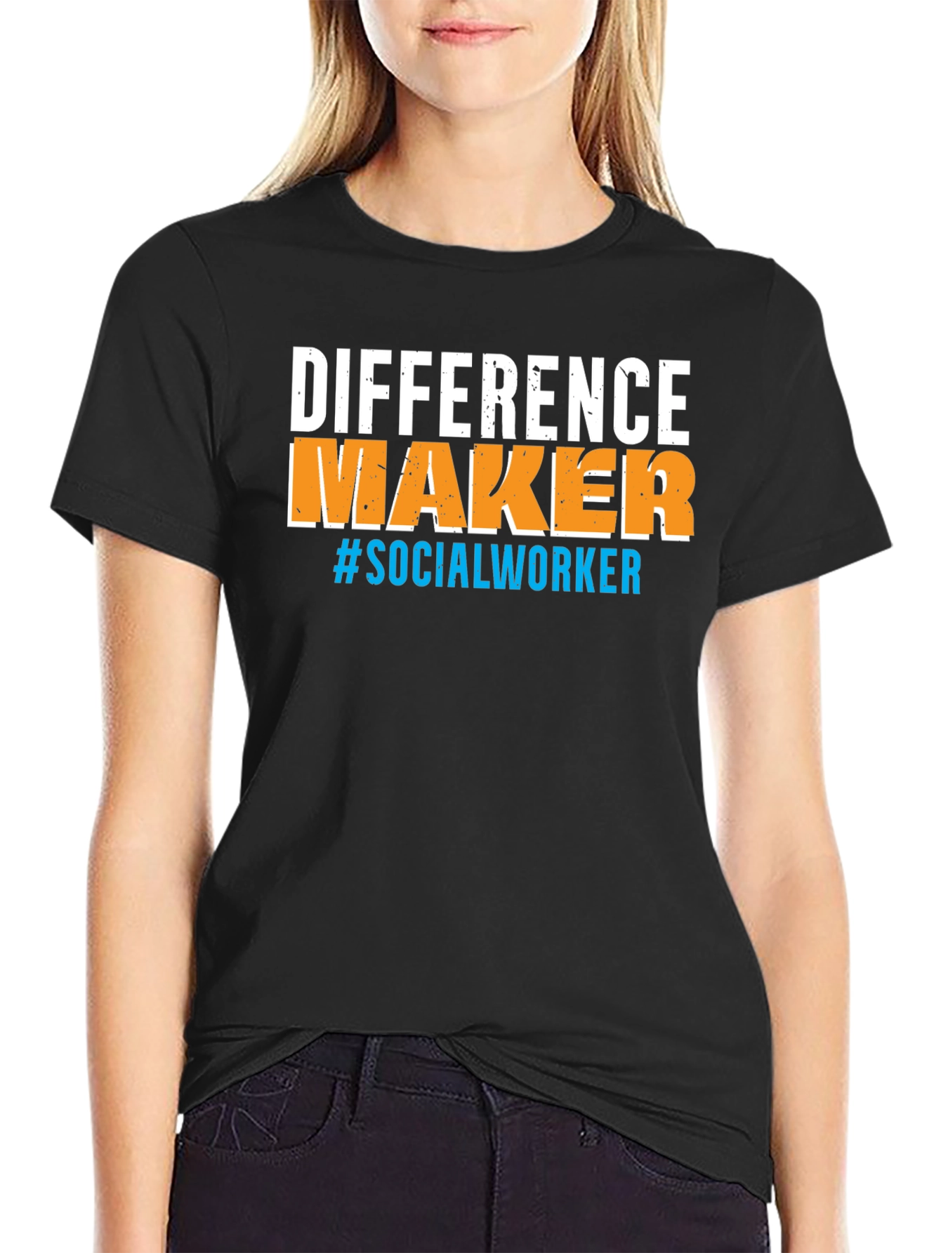 Difference Maker Social Worker T-Shirt