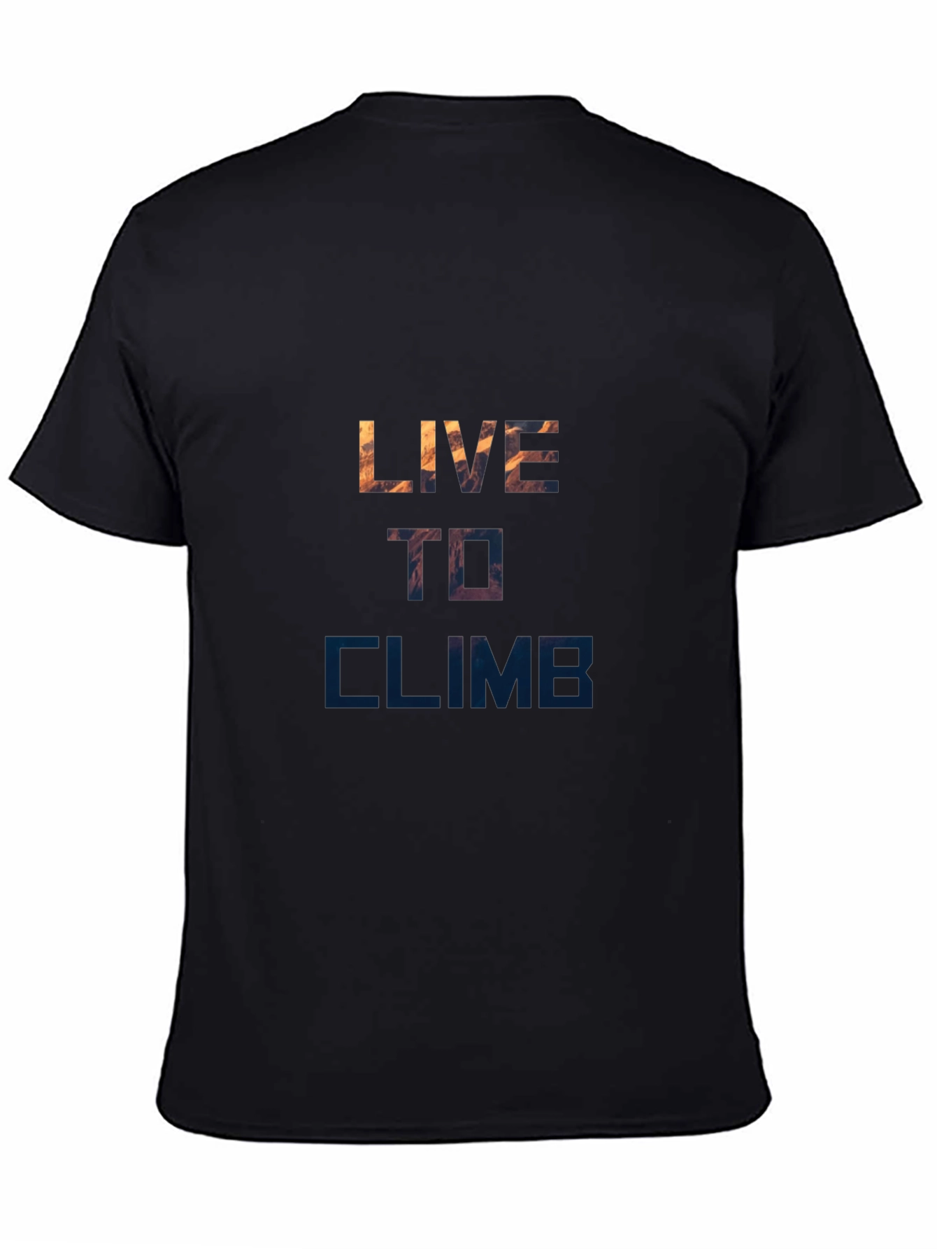 Live To Climb Graphic Tee - Black T-Shirt