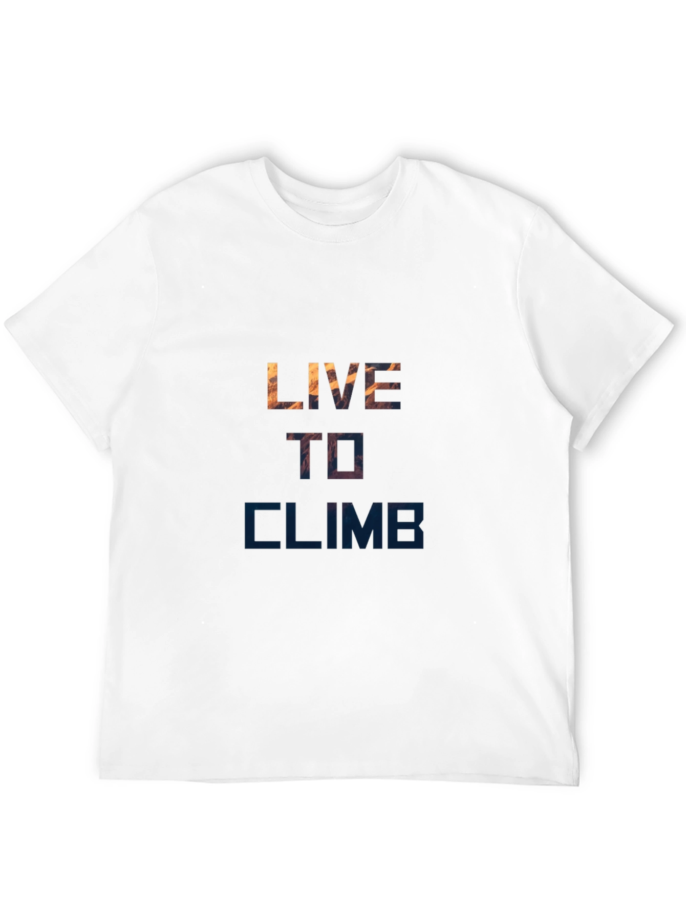 Live To Climb Graphic Tee - Black T-Shirt