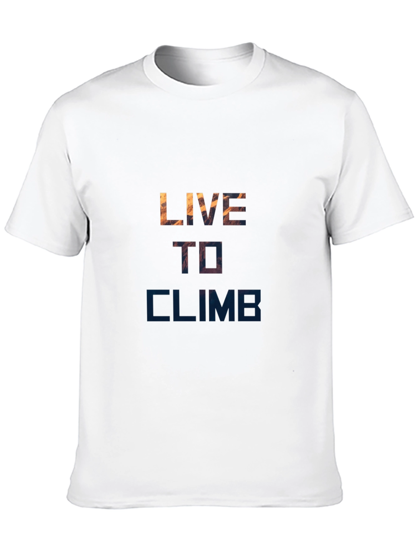 Live To Climb Graphic Tee - Black T-Shirt