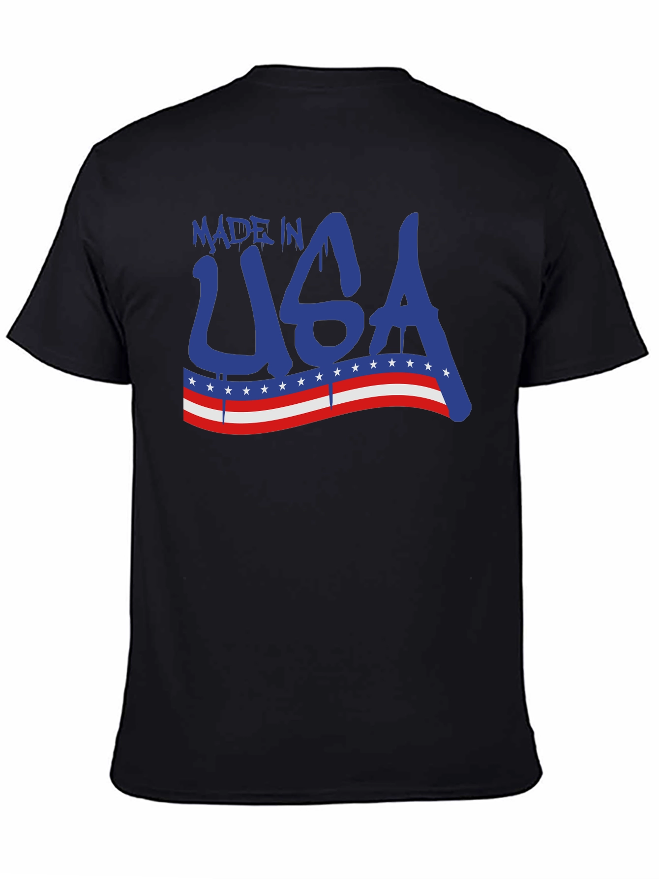 Made in USA Graphic T-Shirt - Patriotic Design