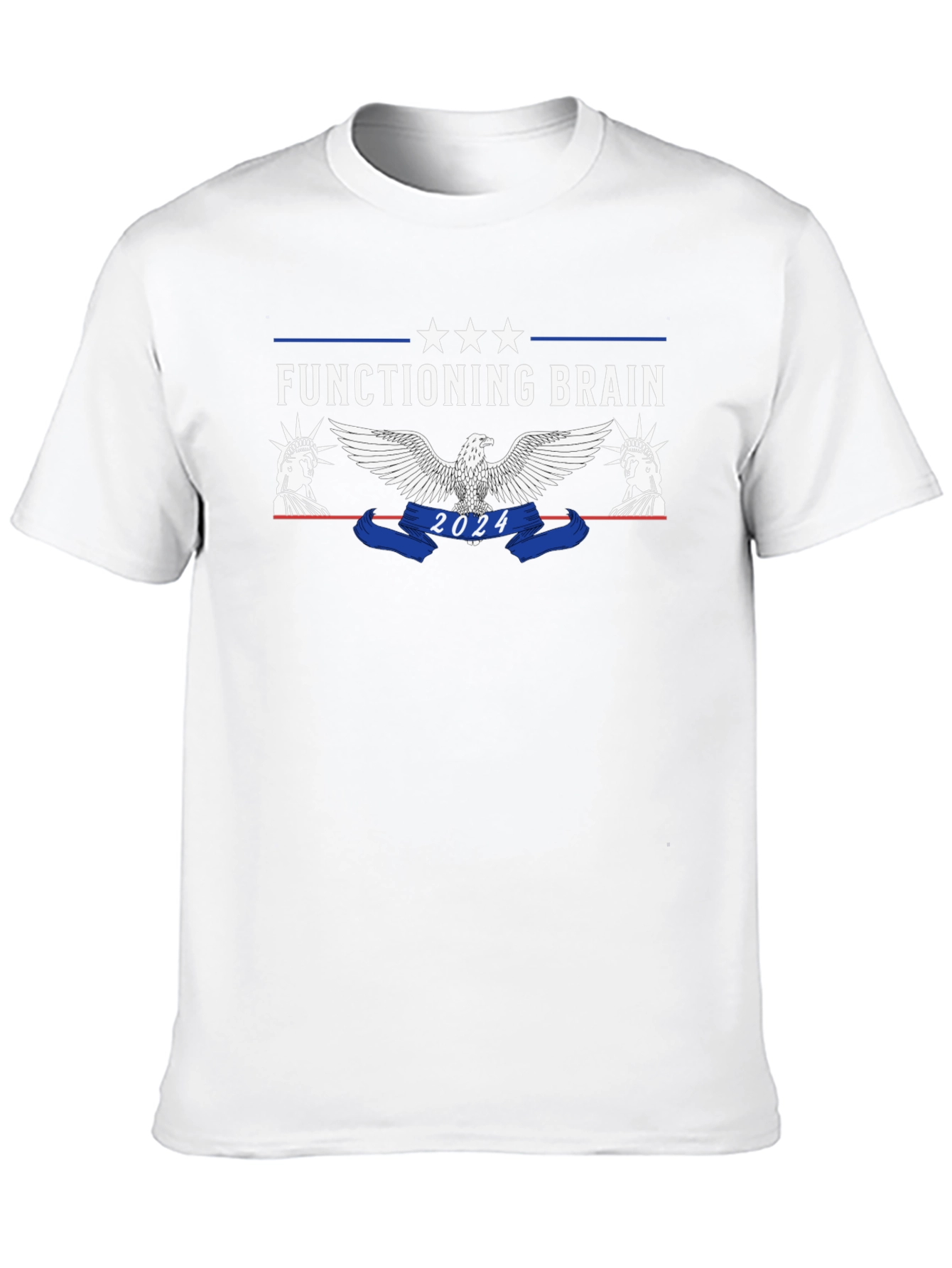 Functioning Brain 2024 Graphic Tee