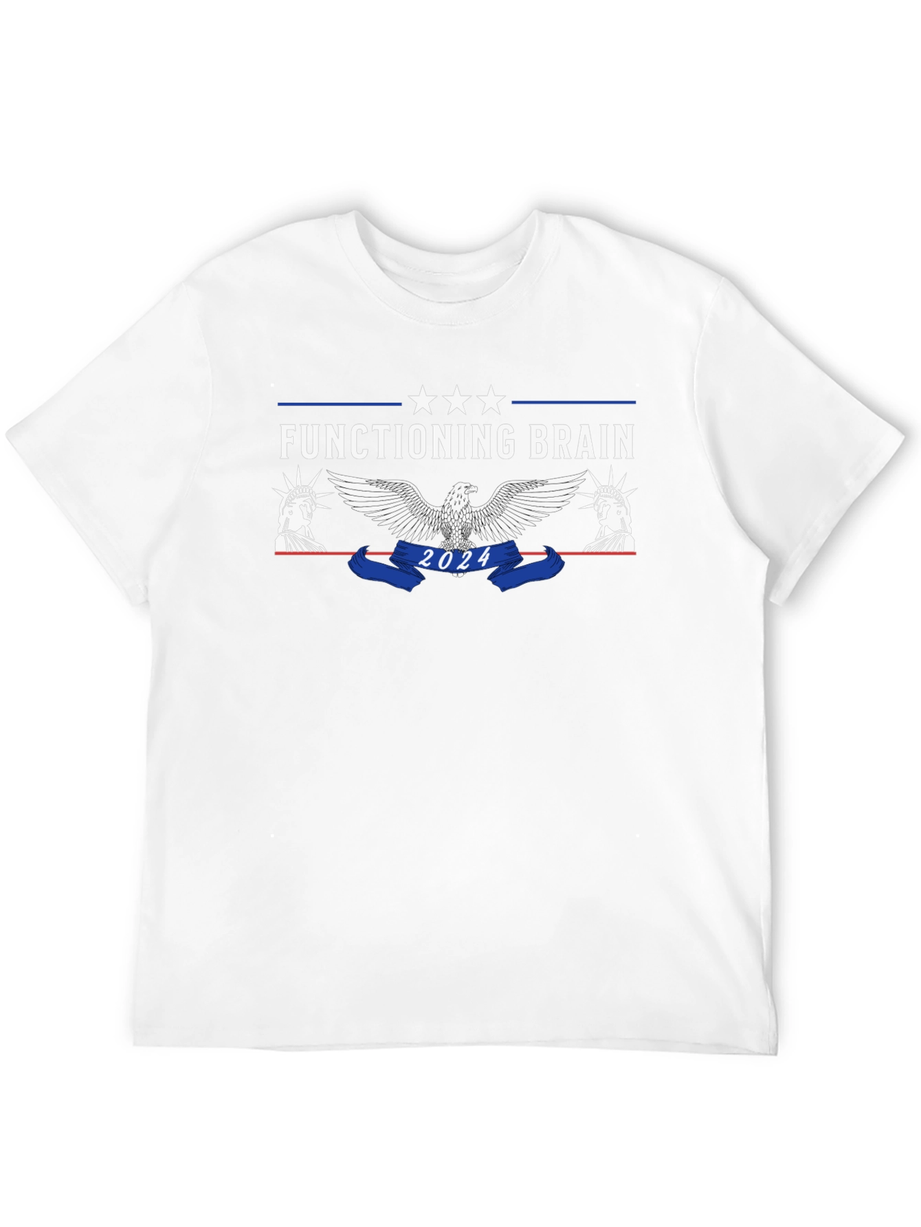 Functioning Brain 2024 Graphic Tee