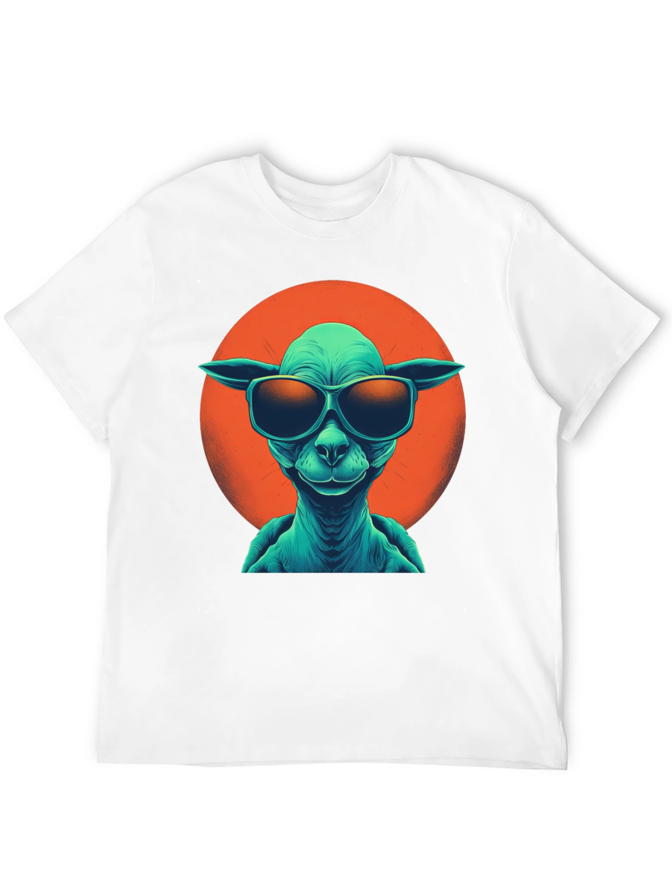 Cool Alien Graphic T-Shirt