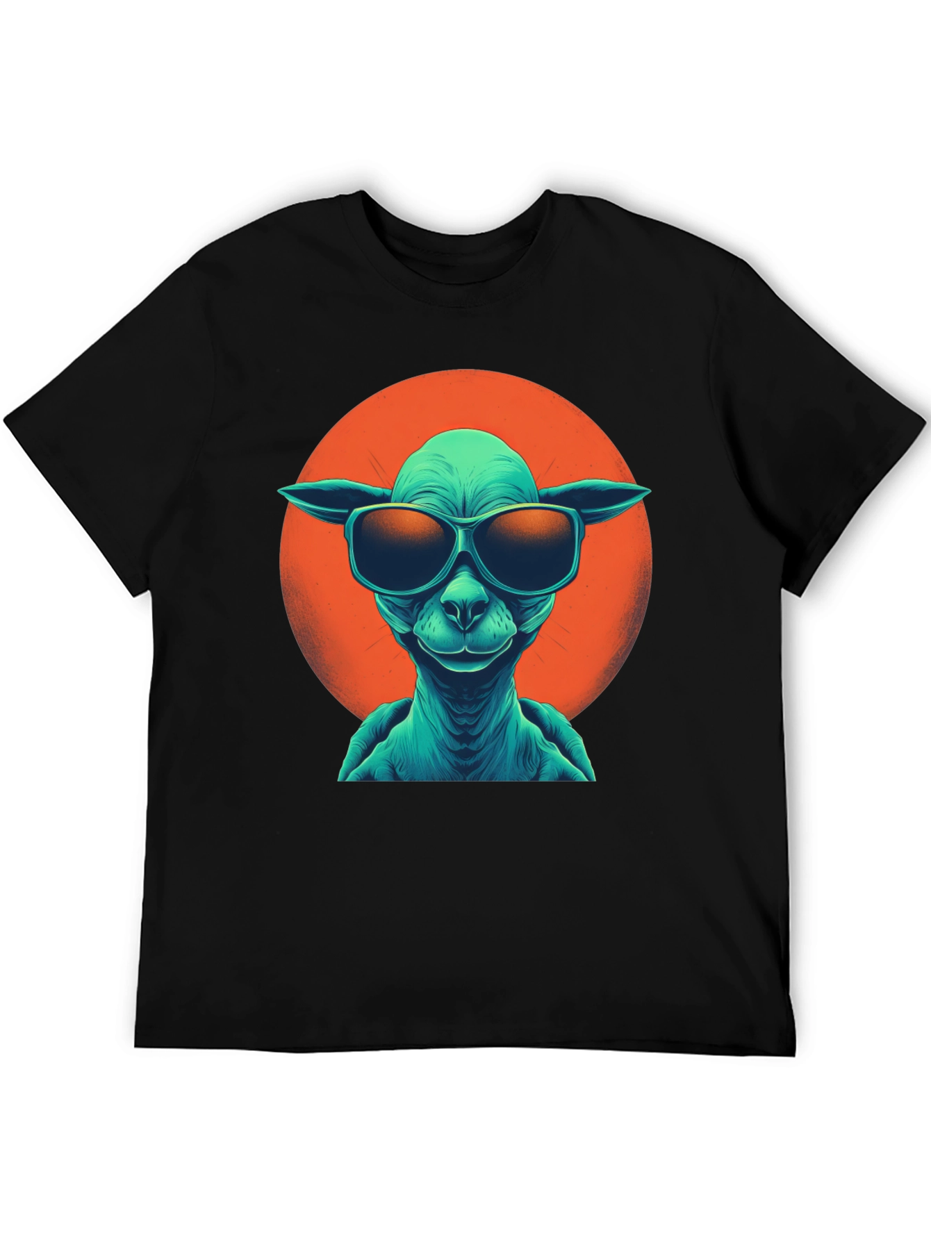 Cool Alien Graphic T-Shirt