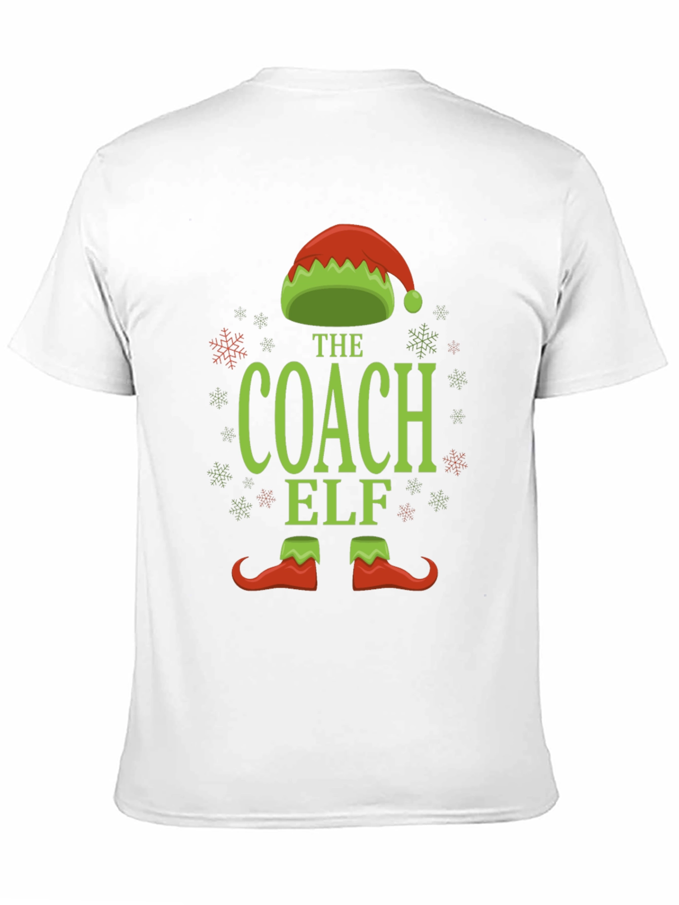 The Coach Elf Christmas Graphic T-Shirt