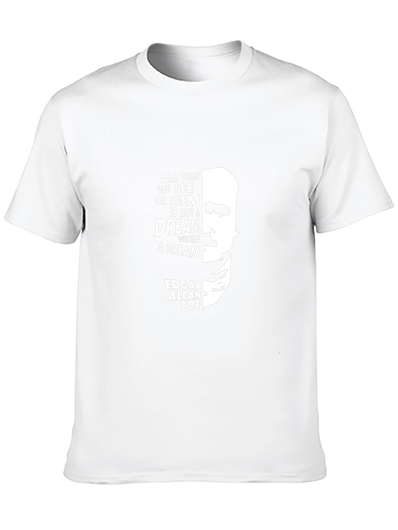 Edgar Allan Poe T-Shirt Dream Quote Graphic Tee